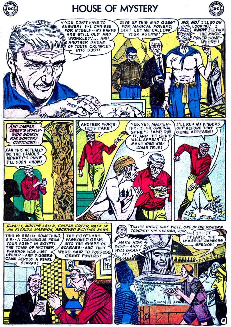 Read online House of Mystery (1951) comic -  Issue #60 - 13