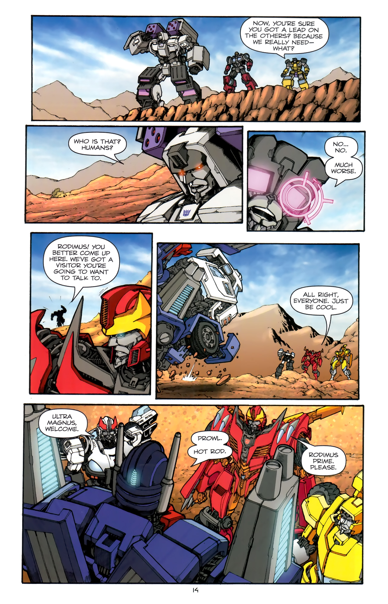 Read online The Transformers (2009) comic -  Issue #4 - 17