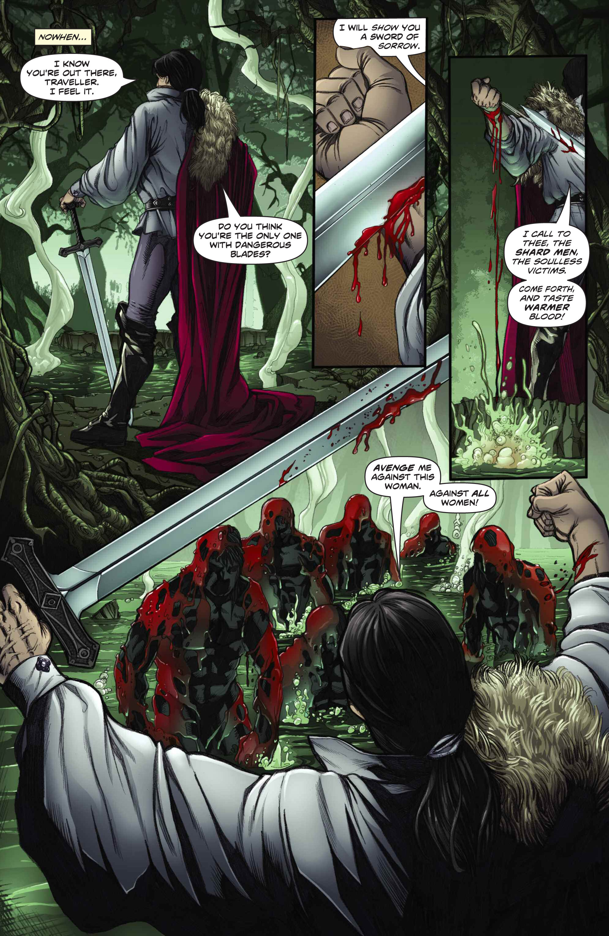 Read online Swords of Sorrow comic -  Issue #1 - 16