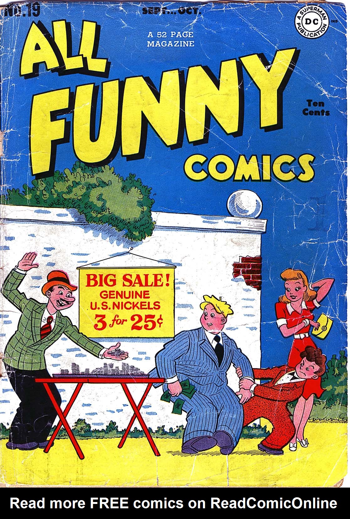 Read online All Funny Comics comic -  Issue #19 - 1