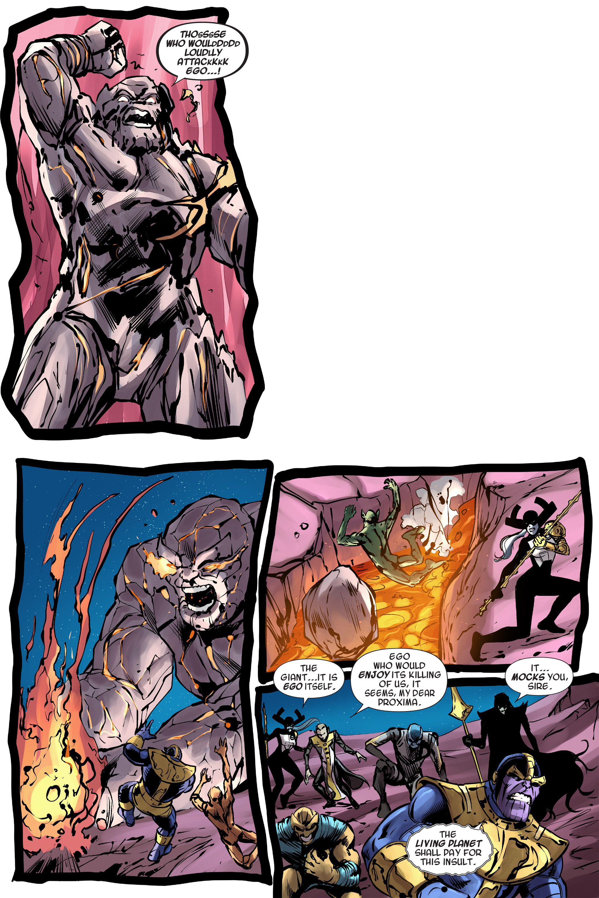 Read online Thanos: A God Up There Listening comic -  Issue # TPB - 273