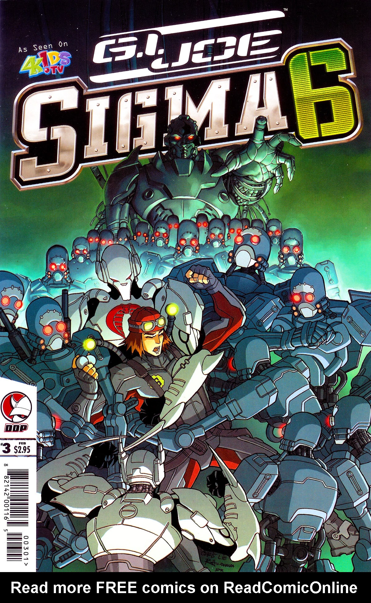 Read online G.I. Joe Sigma 6 comic -  Issue #3 - 1