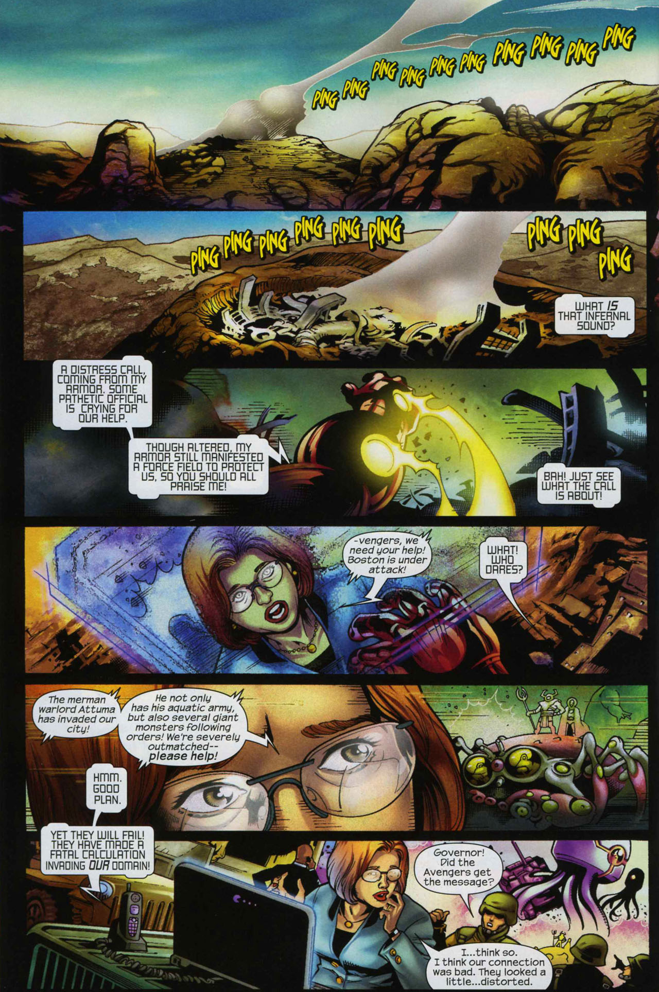 Read online Marvel Adventures The Avengers comic -  Issue #9 - 9