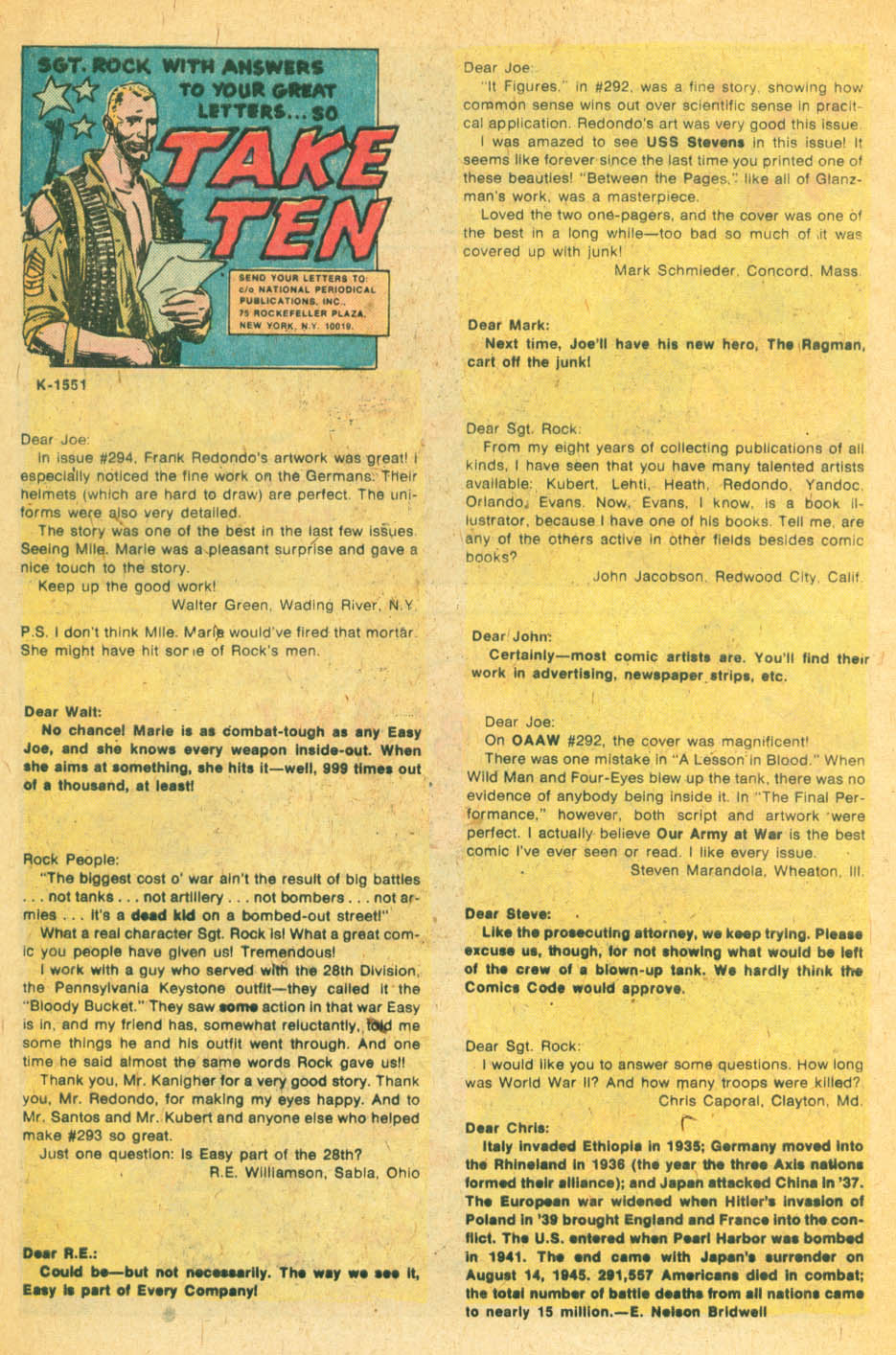 Read online Our Army at War (1952) comic -  Issue #298 - 30
