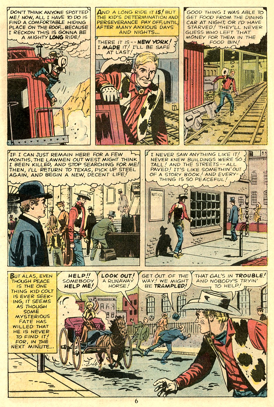 Read online Kid Colt Outlaw comic -  Issue #185 - 8