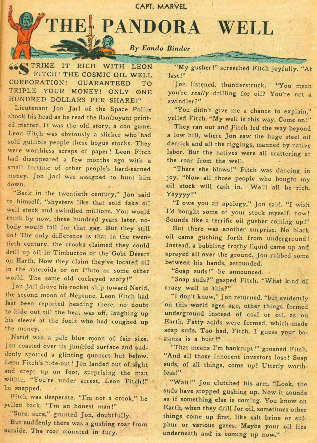 Read online Captain Marvel Adventures comic -  Issue #134 - 25