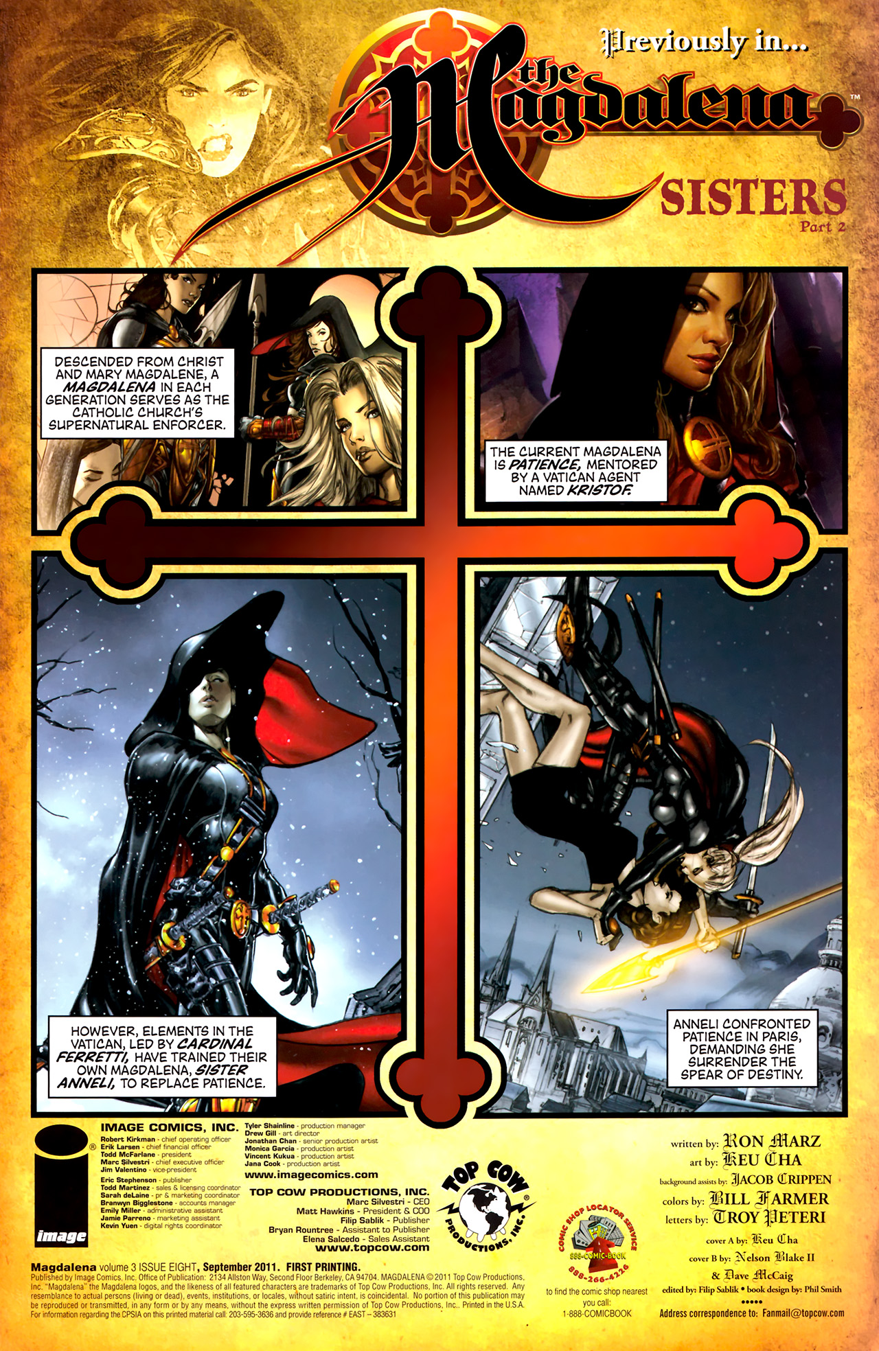 Read online The Magdalena (2010) comic -  Issue #8 - 3