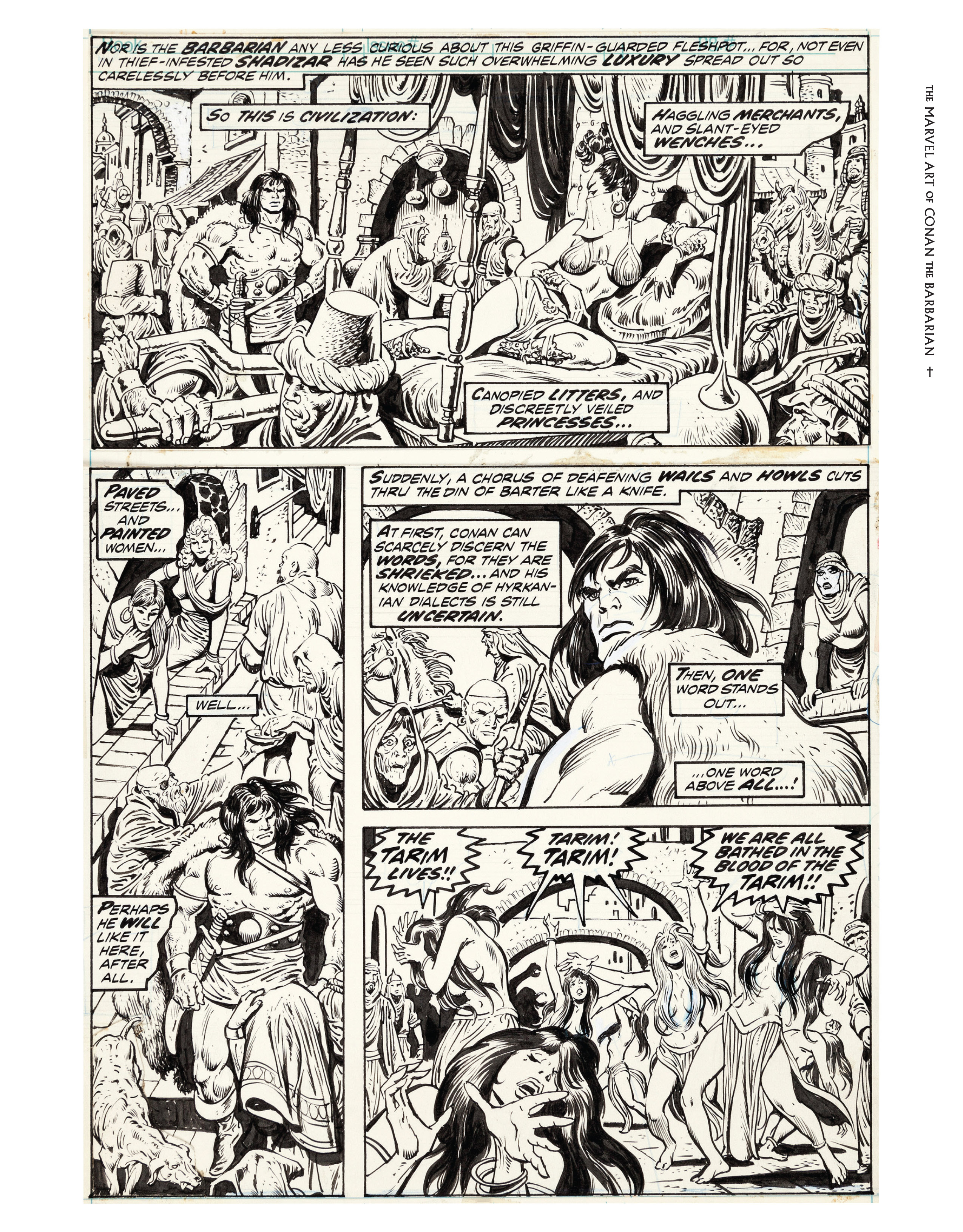 Read online Marvel Art of Conan the Barbarian comic -  Issue # TPB (Part 1) - 48