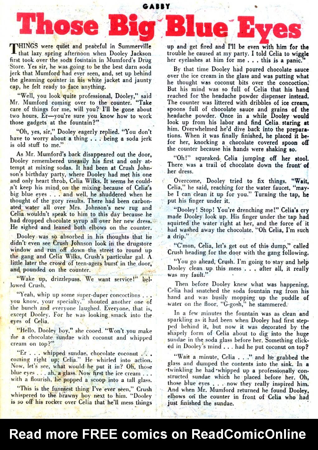 Read online Gabby comic -  Issue #2 - 27