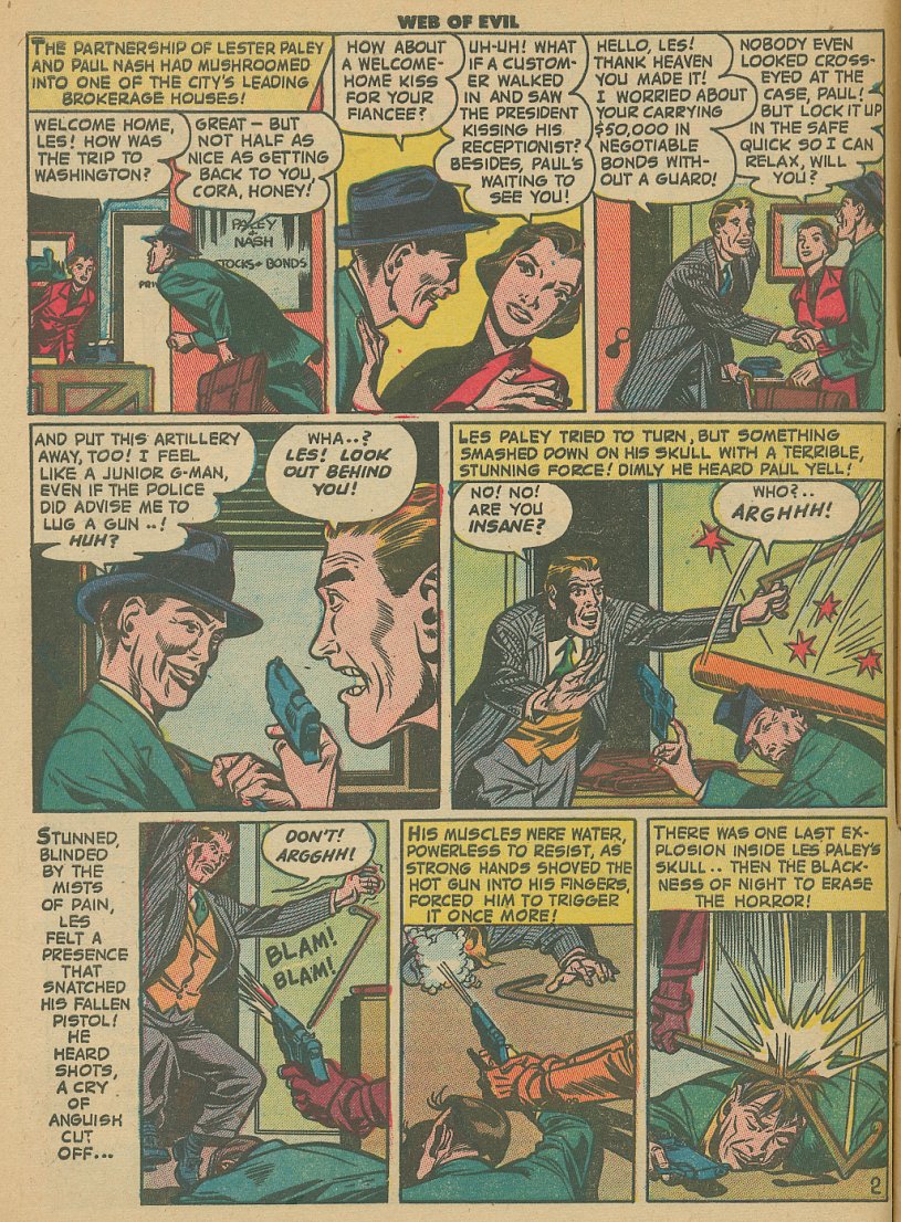 Read online Web of Evil comic -  Issue #5 - 4
