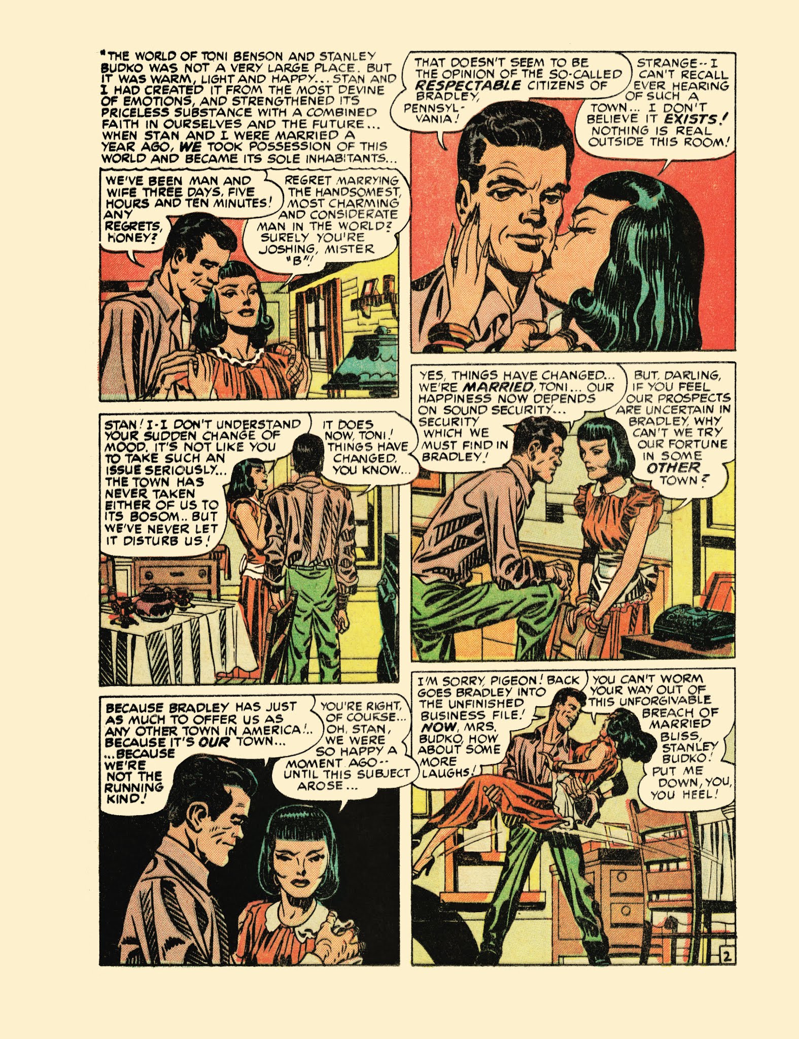 Read online Young Romance: The Best of Simon & Kirby’s Romance Comics comic -  Issue # TPB 1 - 50