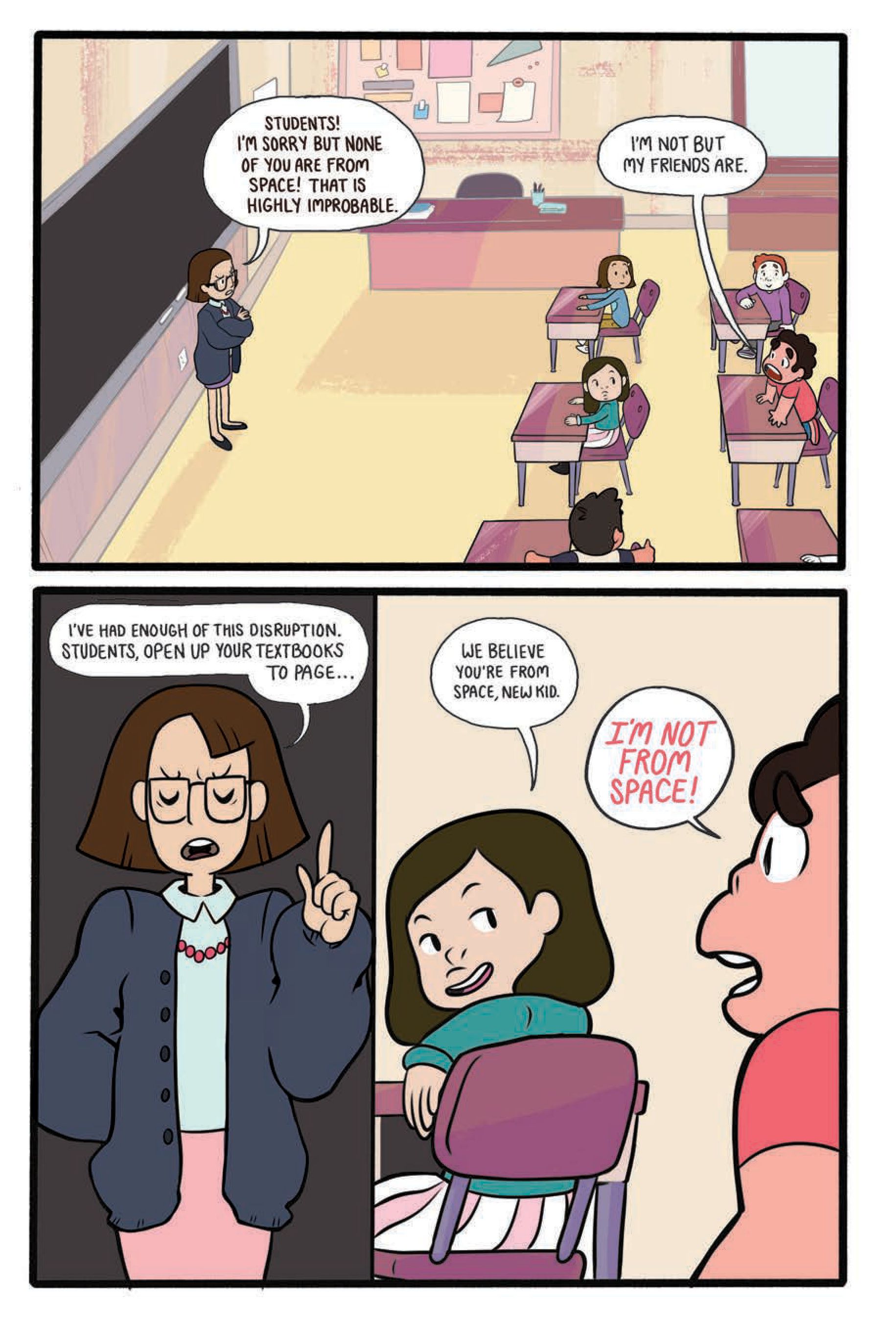 Read online Steven Universe: Too Cool For School comic -  Issue # TPB - 22