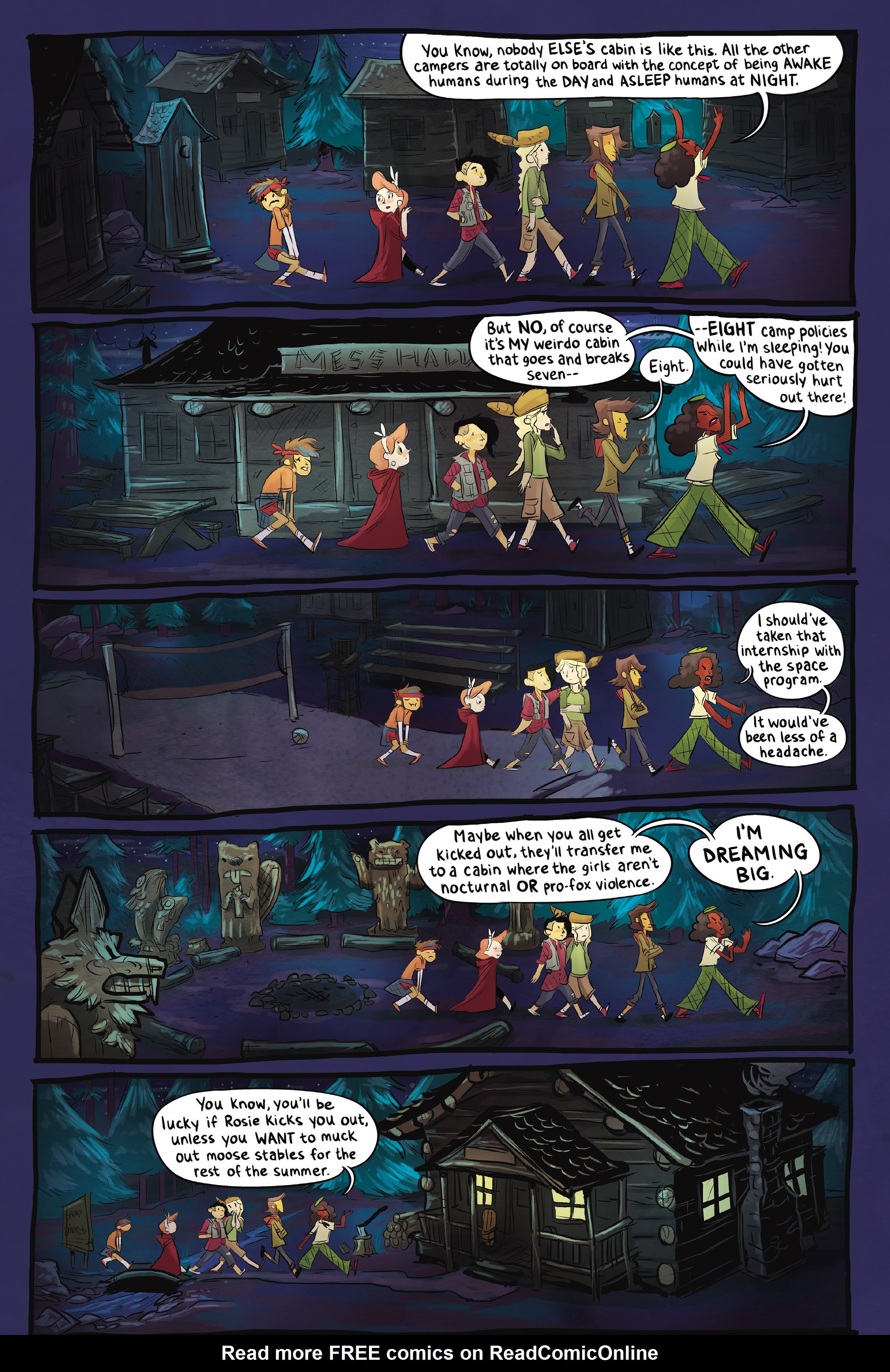 Read online Lumberjanes: The Infernal Compass comic -  Issue # TPB - 114