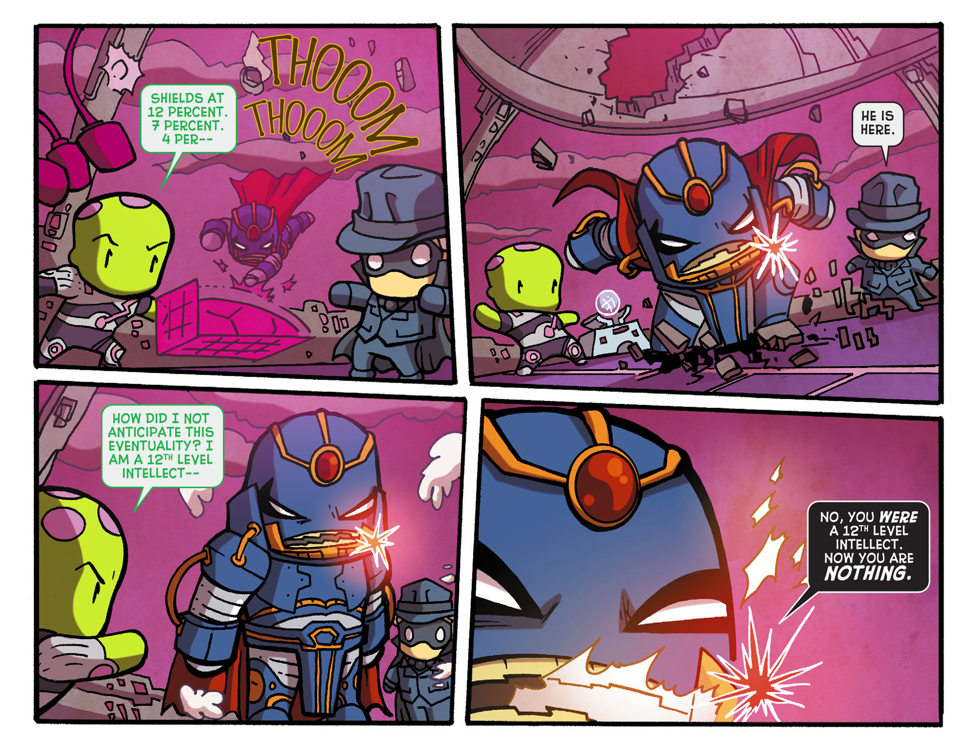 Read online Scribblenauts Unmasked: A Crisis of Imagination comic -  Issue #14 - 16