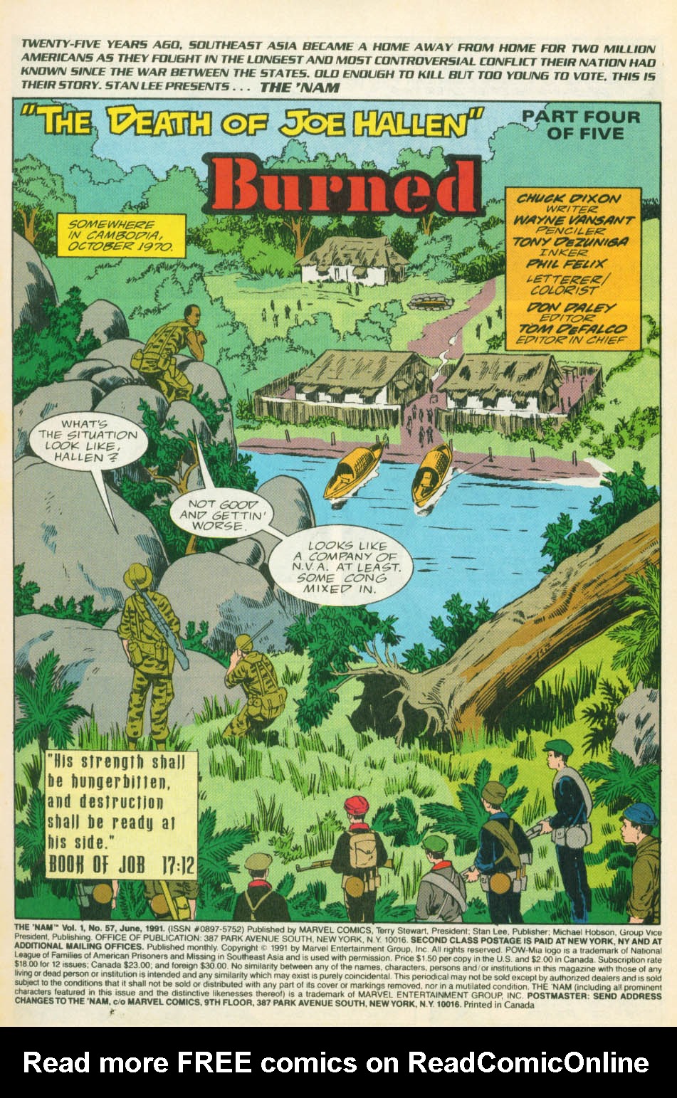 Read online The 'Nam comic -  Issue #57 - 2