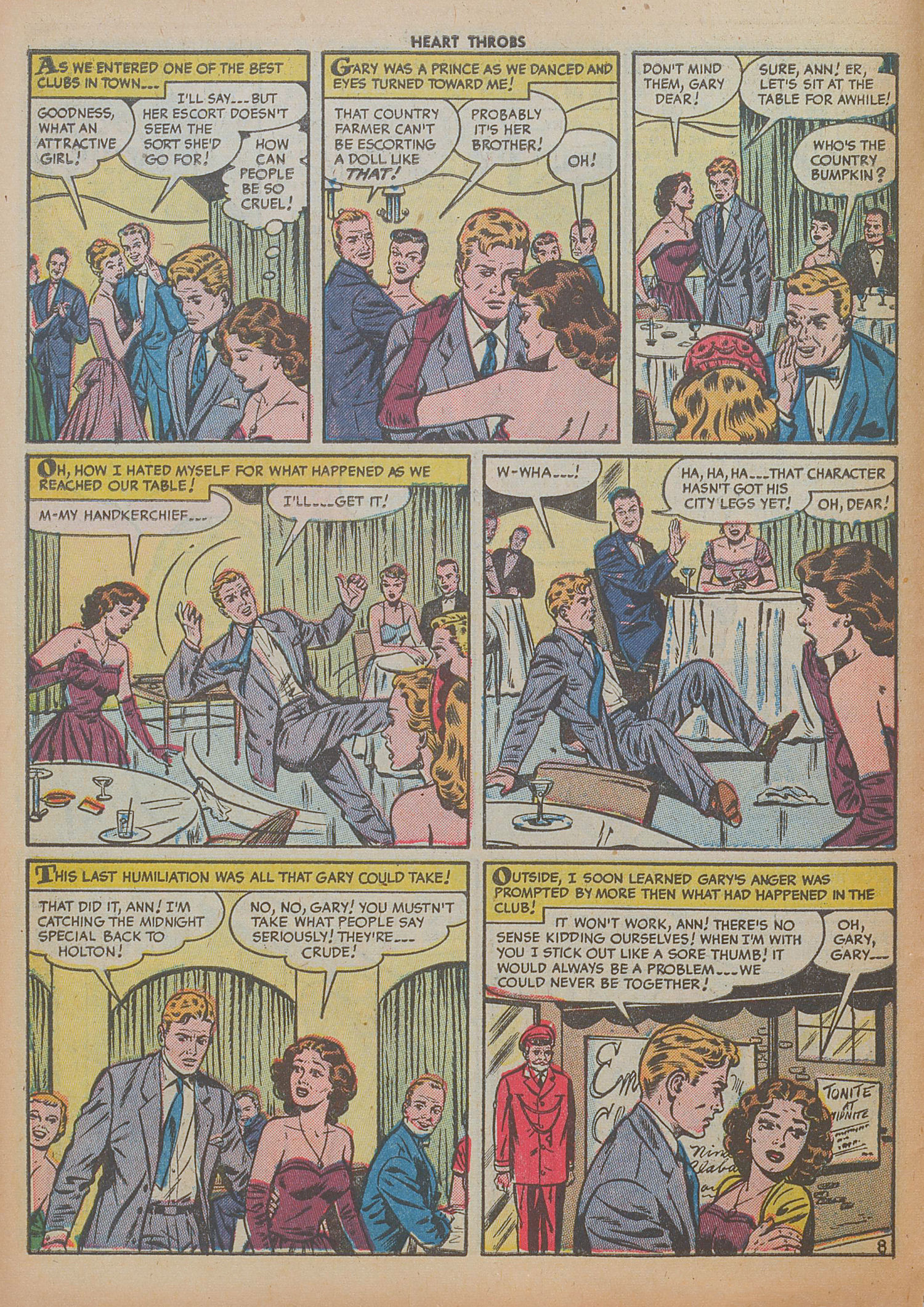 Read online Heart Throbs comic -  Issue #29 - 10