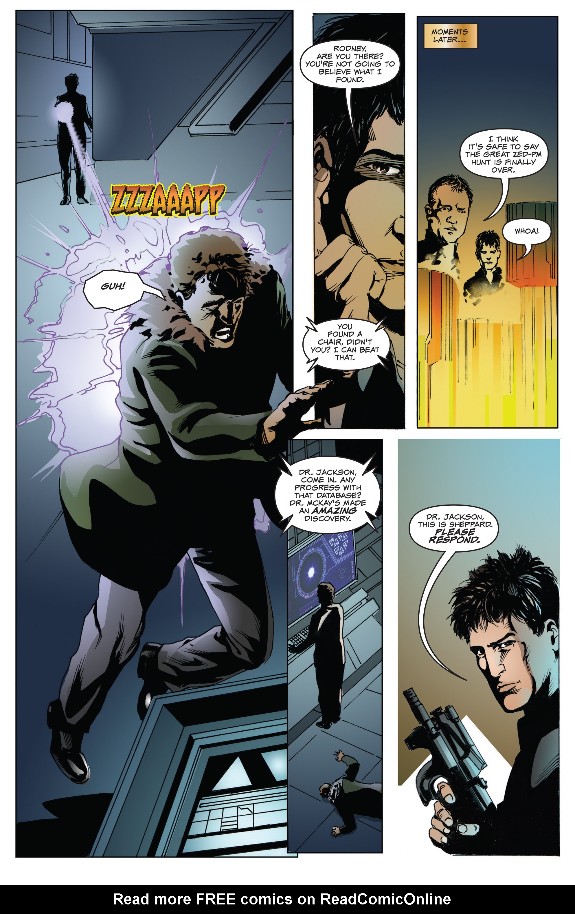 Read online Stargate Atlantis Back to Pegasus comic -  Issue #2 - 11