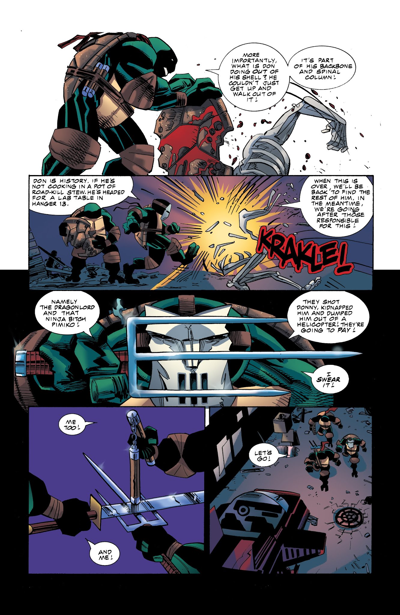 Read online Teenage Mutant Ninja Turtles: Urban Legends comic -  Issue #4 - 5