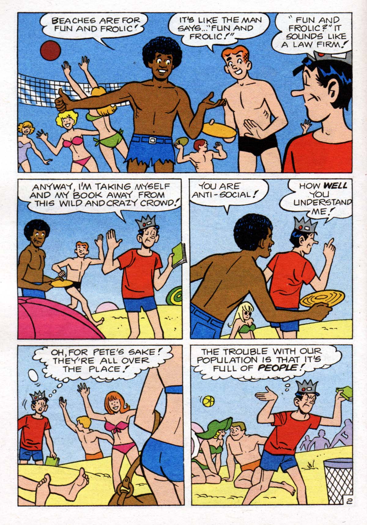 Read online Jughead's Double Digest Magazine comic -  Issue #87 - 123