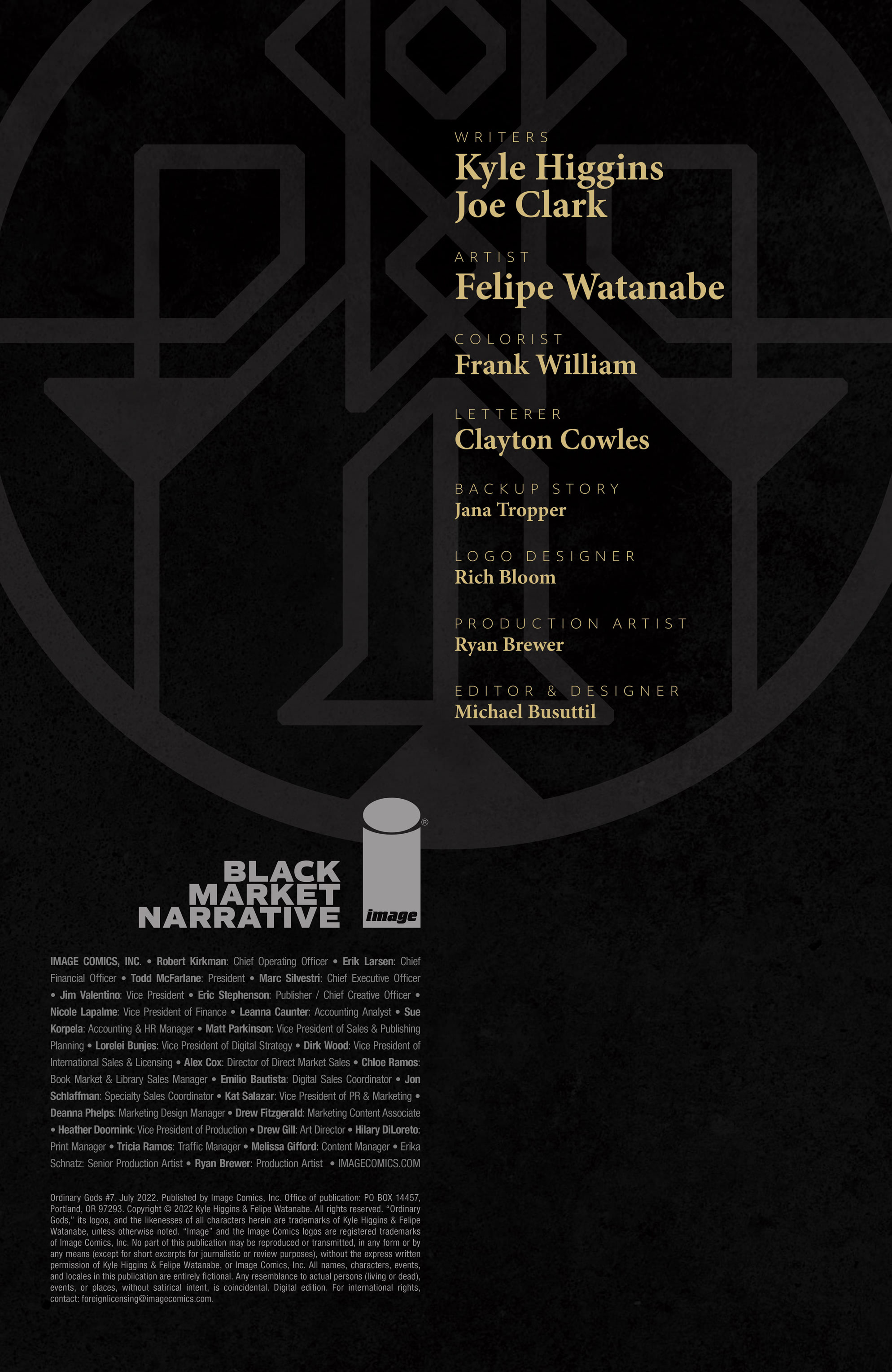 Read online Ordinary Gods comic -  Issue #7 - 3