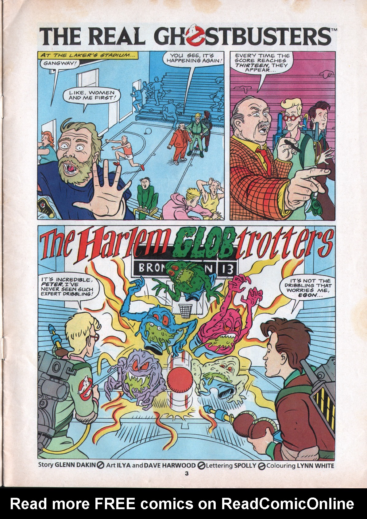 Read online The Real Ghostbusters comic -  Issue #59 - 3