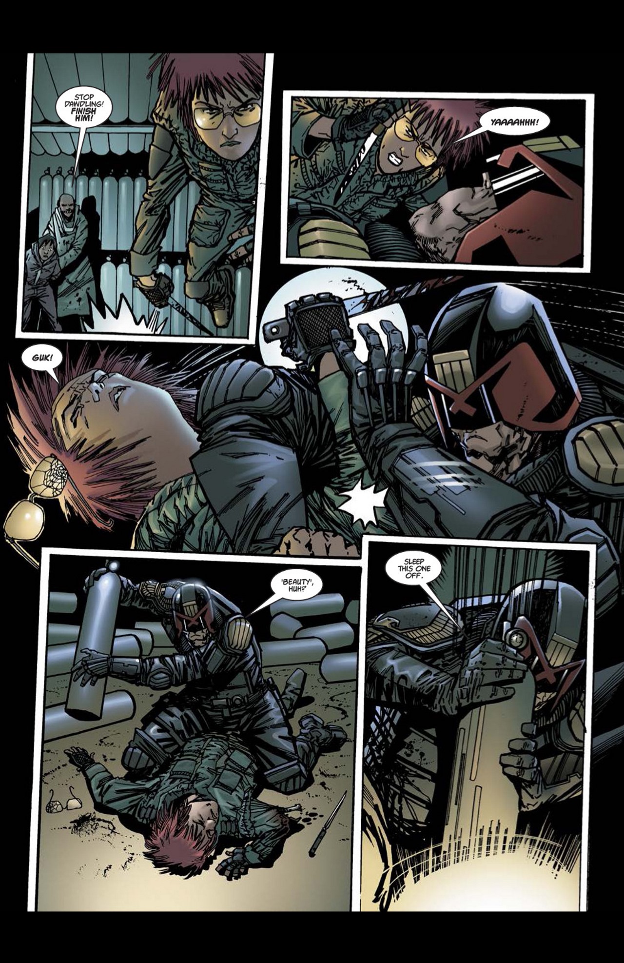 Read online Dredd: Underbelly comic -  Issue # Full - 32