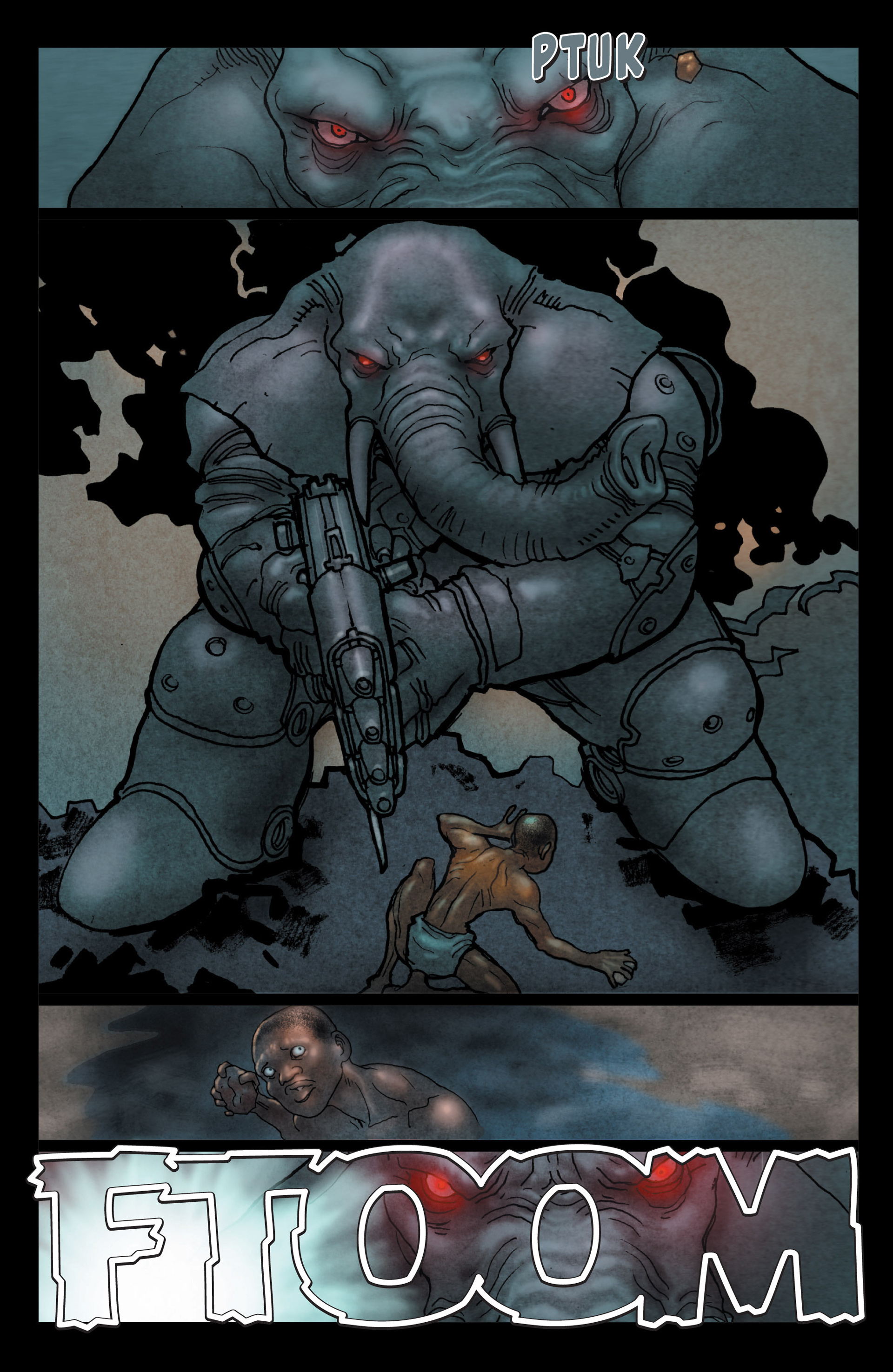 Read online Elephantmen comic -  Issue #50 - 57