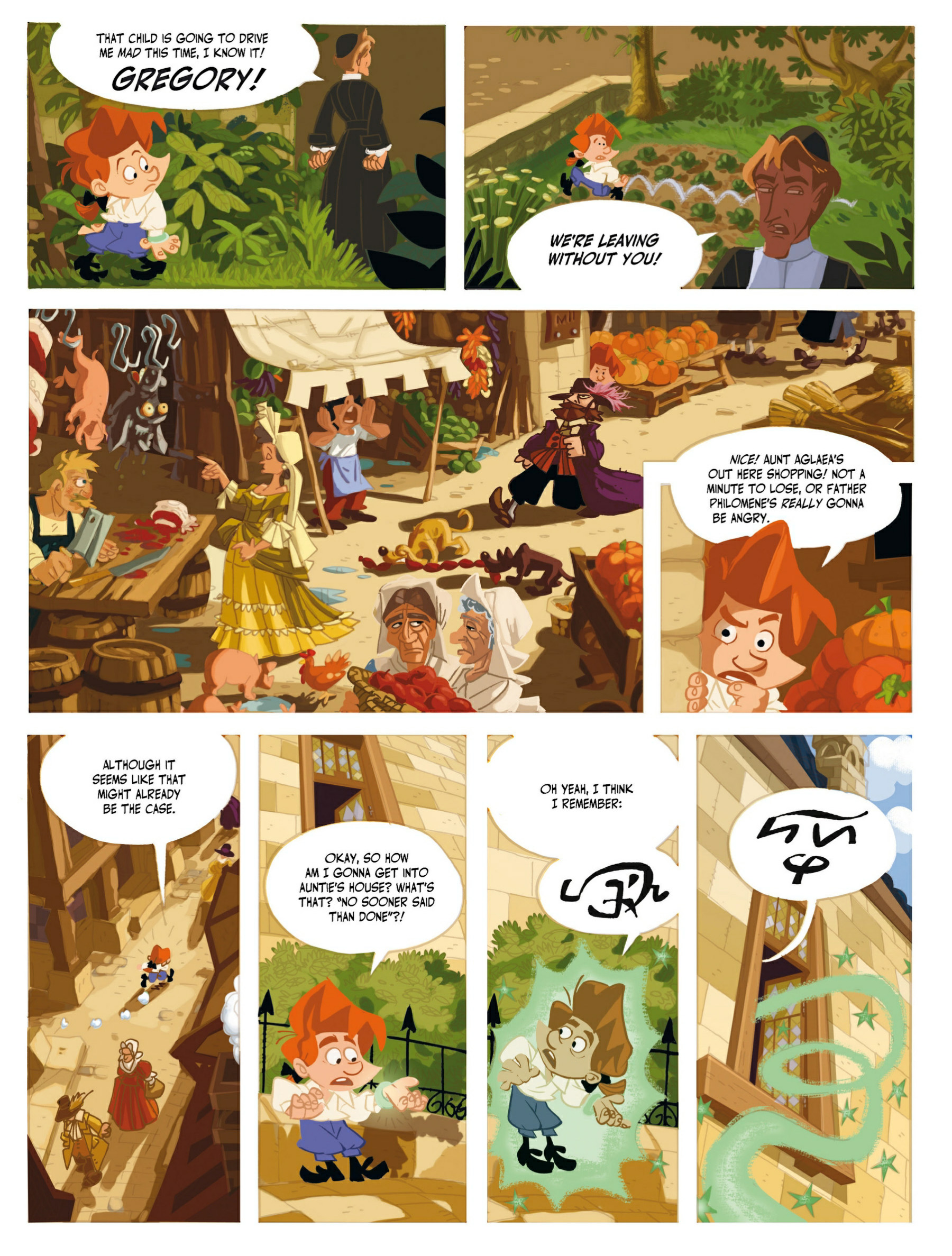 Read online Gregory and the Gargoyles comic -  Issue #2 - 17