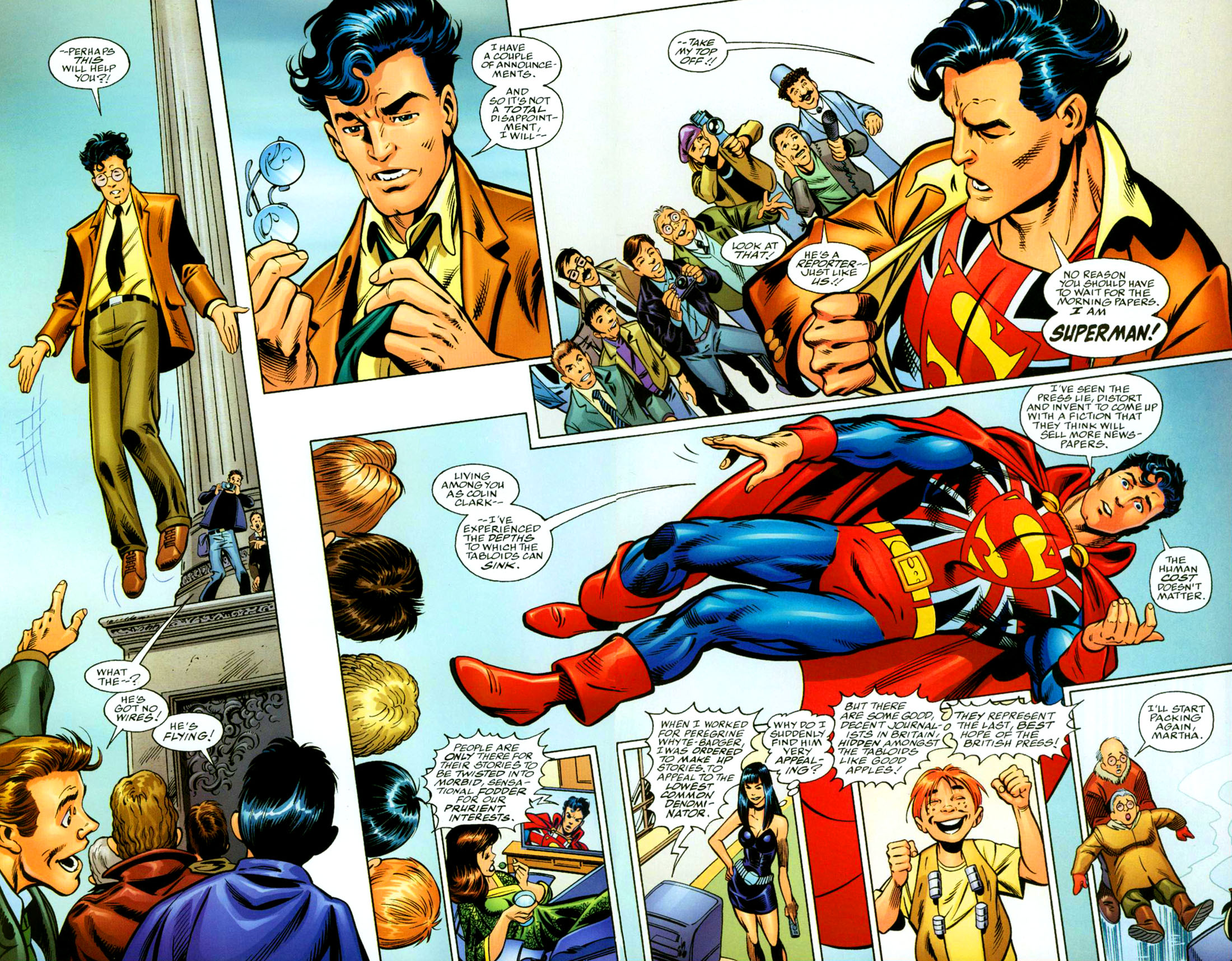 Read online Superman: True Brit comic -  Issue # Full - 89