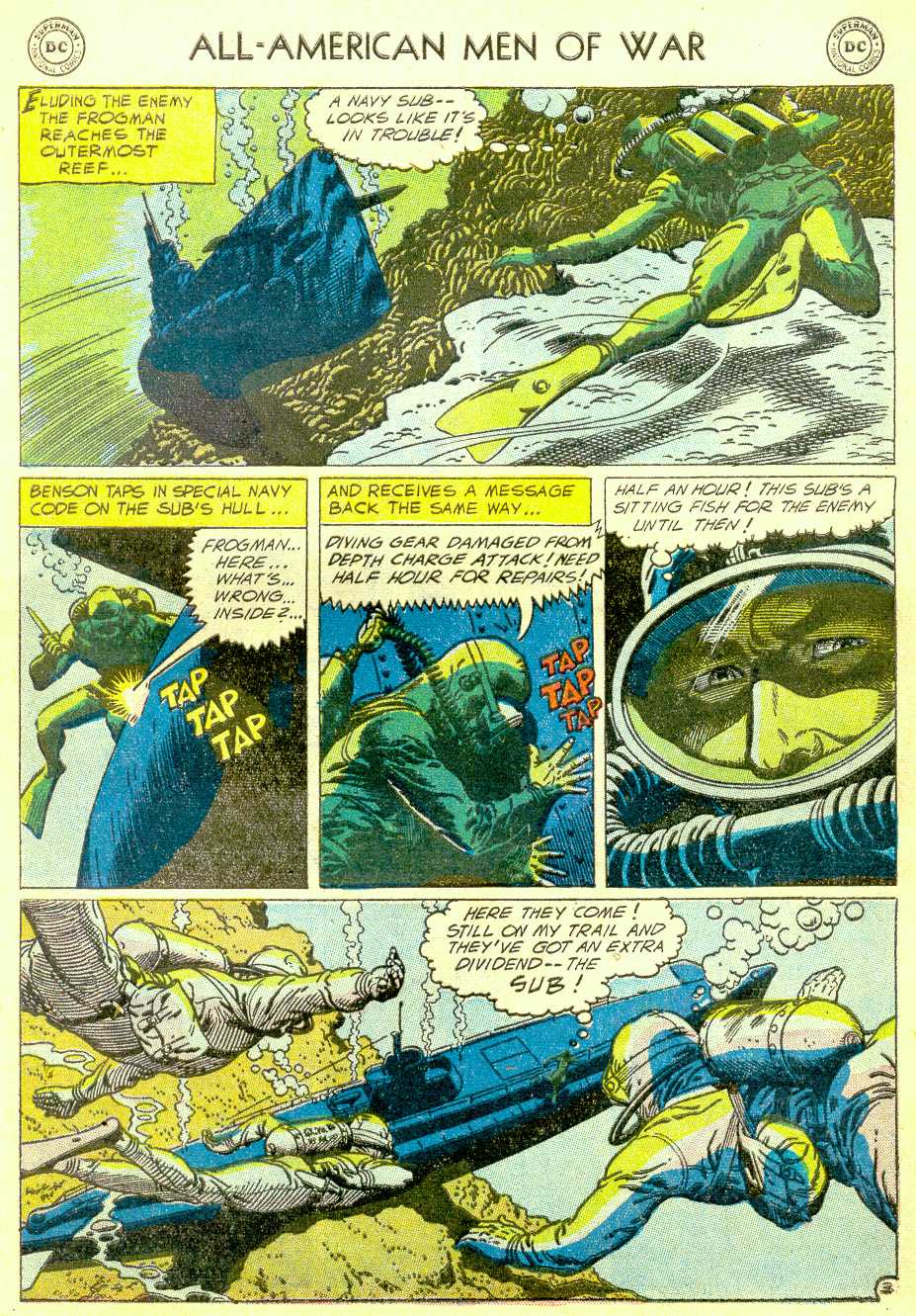 Read online All-American Men of War comic -  Issue #50 - 5