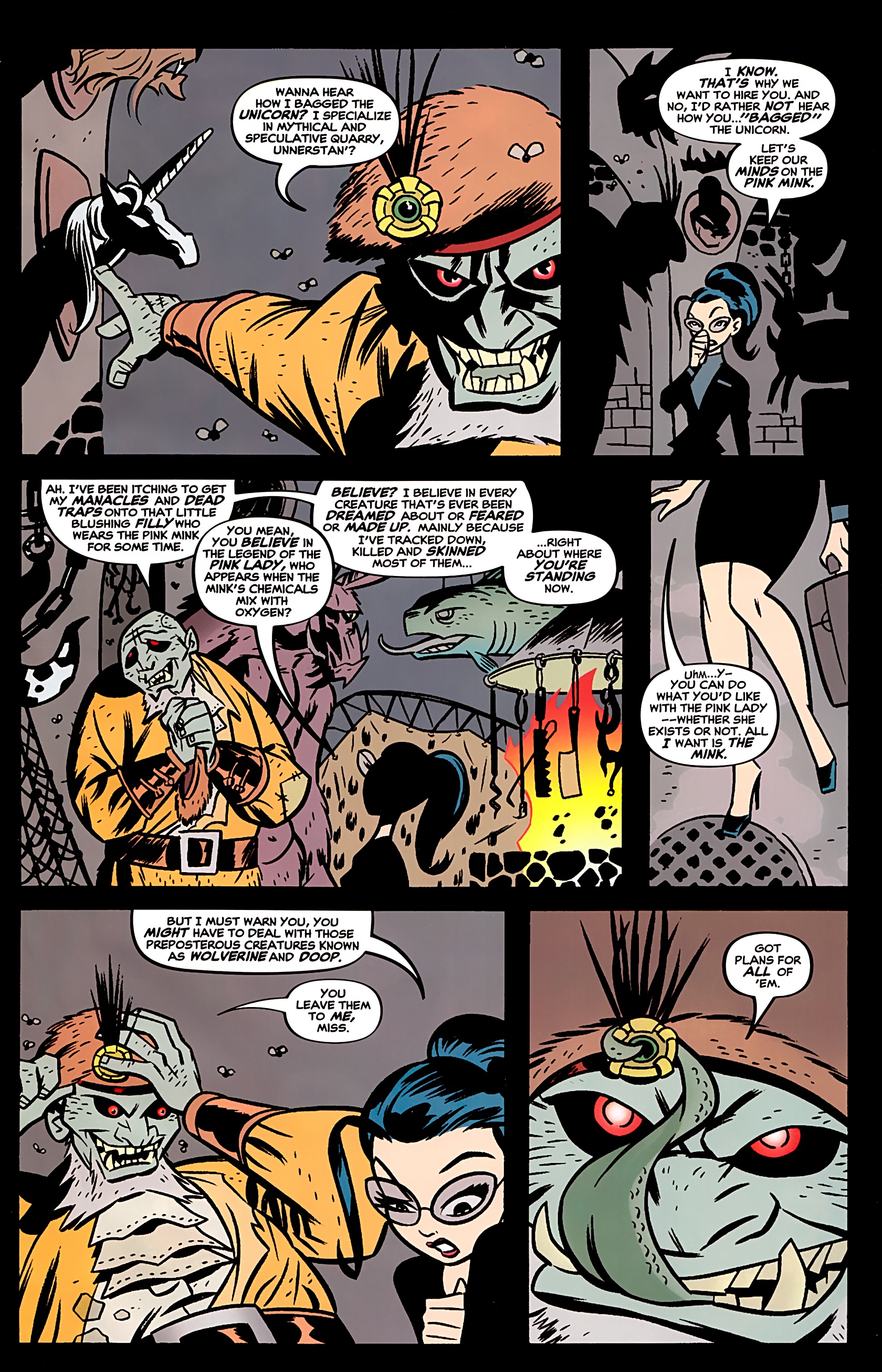 Read online Wolverine/Doop comic -  Issue #2 - 4