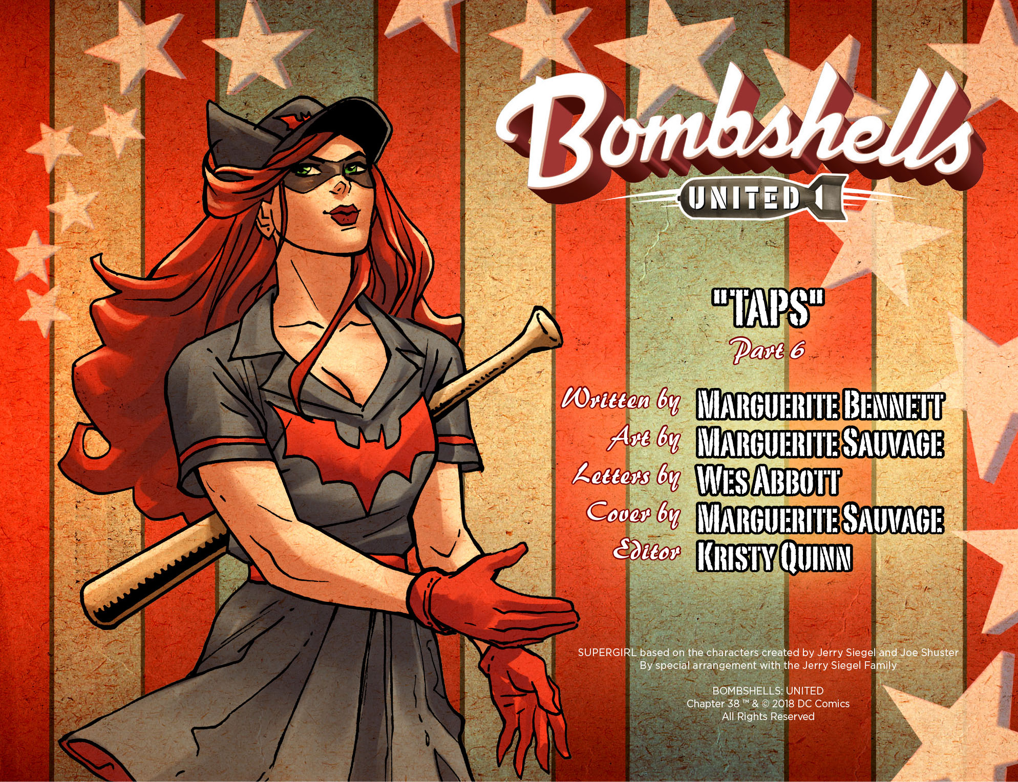 Read online Bombshells: United comic -  Issue #38 - 2