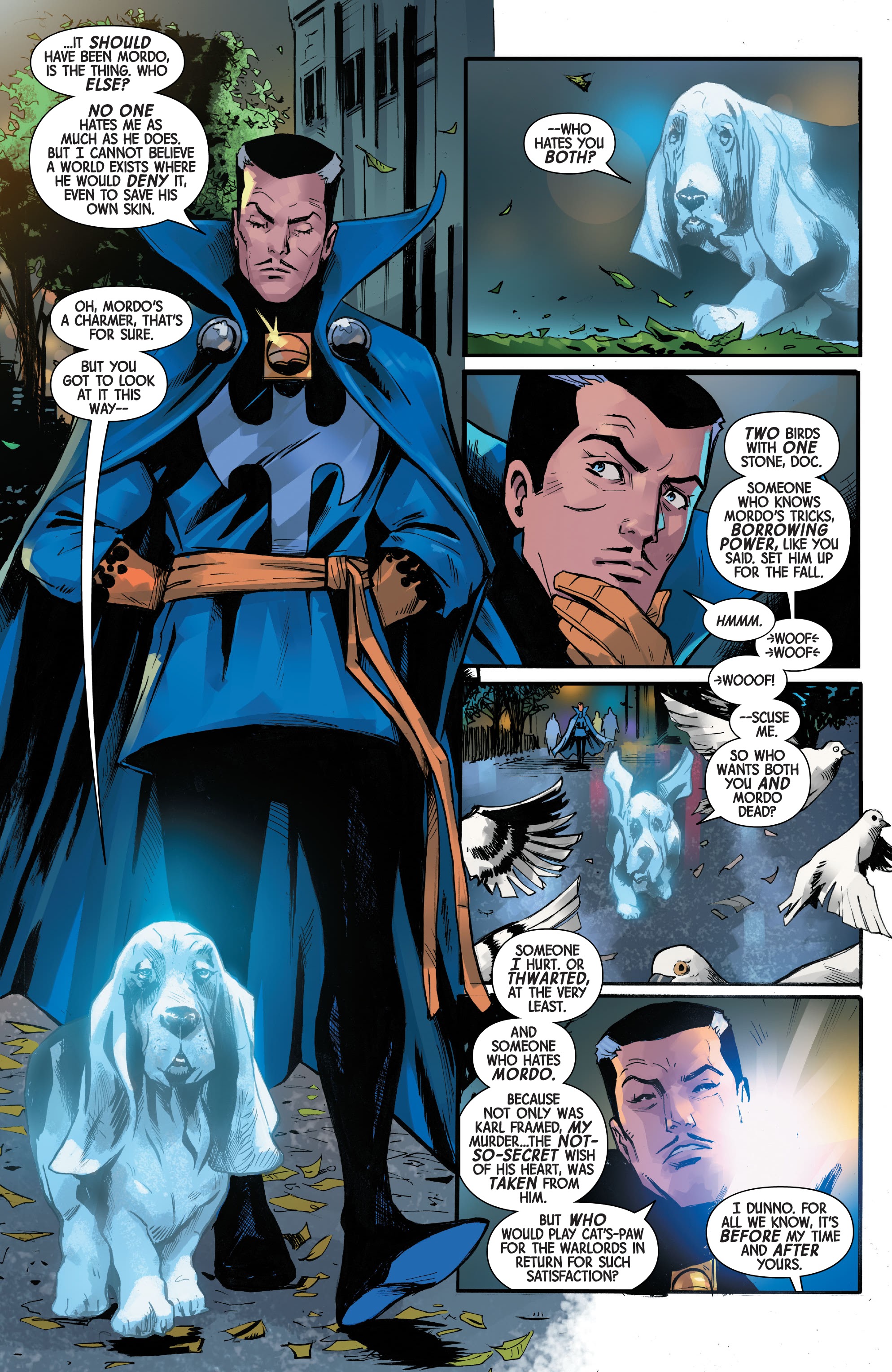 Read online Death of Doctor Strange comic -  Issue #4 - 14