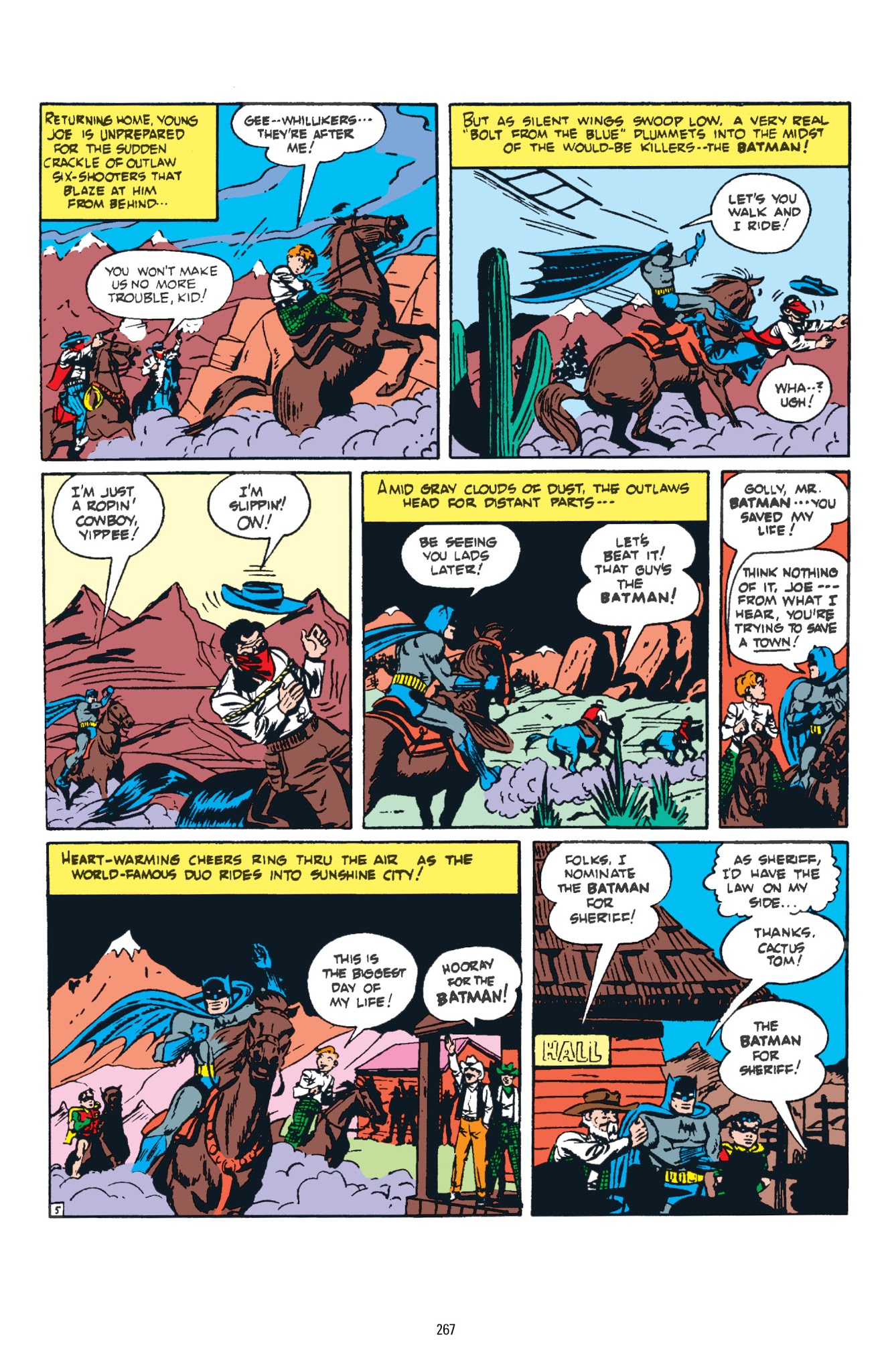 Read online Batman: The Golden Age Omnibus comic -  Issue # TPB 3 - 267