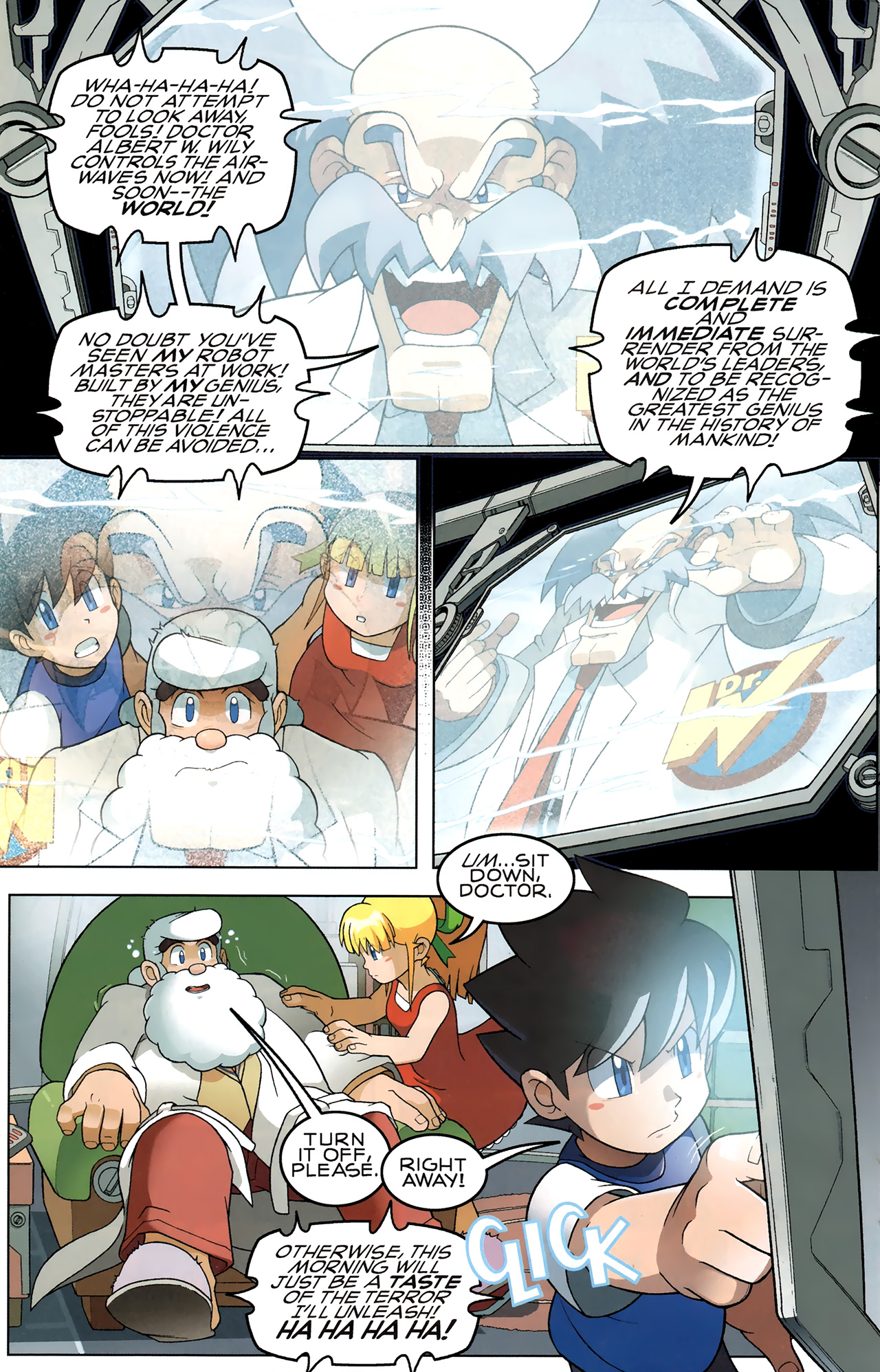 Read online Mega Man comic -  Issue #1 - 17