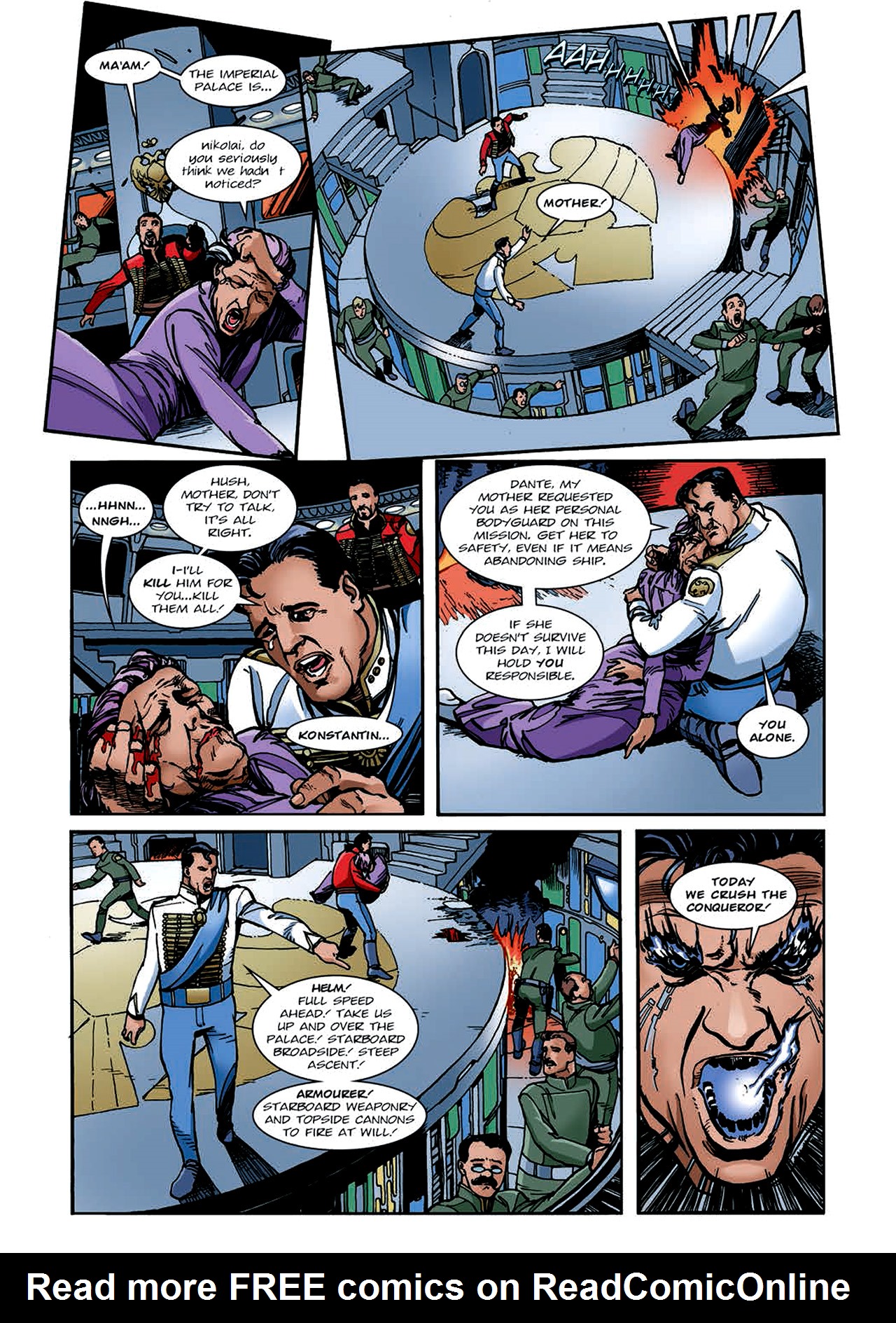 Read online Nikolai Dante comic -  Issue # TPB 4 - 136