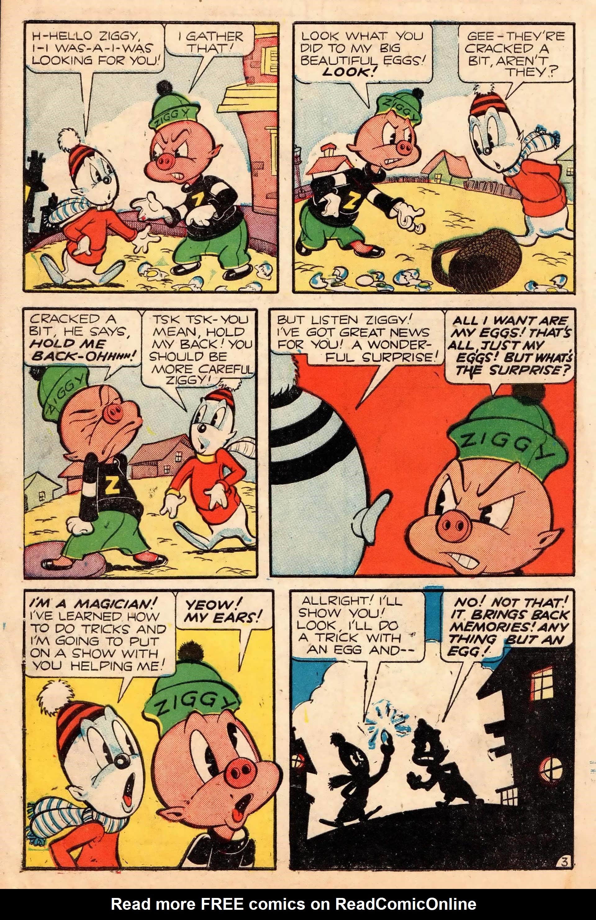 Read online Ziggy Pig-Silly Seal Comics (1944) comic -  Issue #2 - 12
