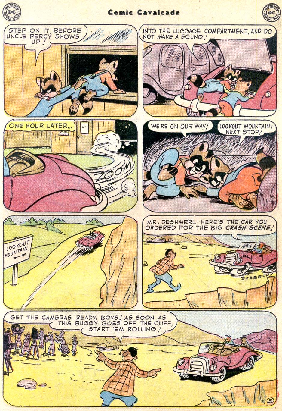 Read online Comic Cavalcade comic -  Issue #54 - 41