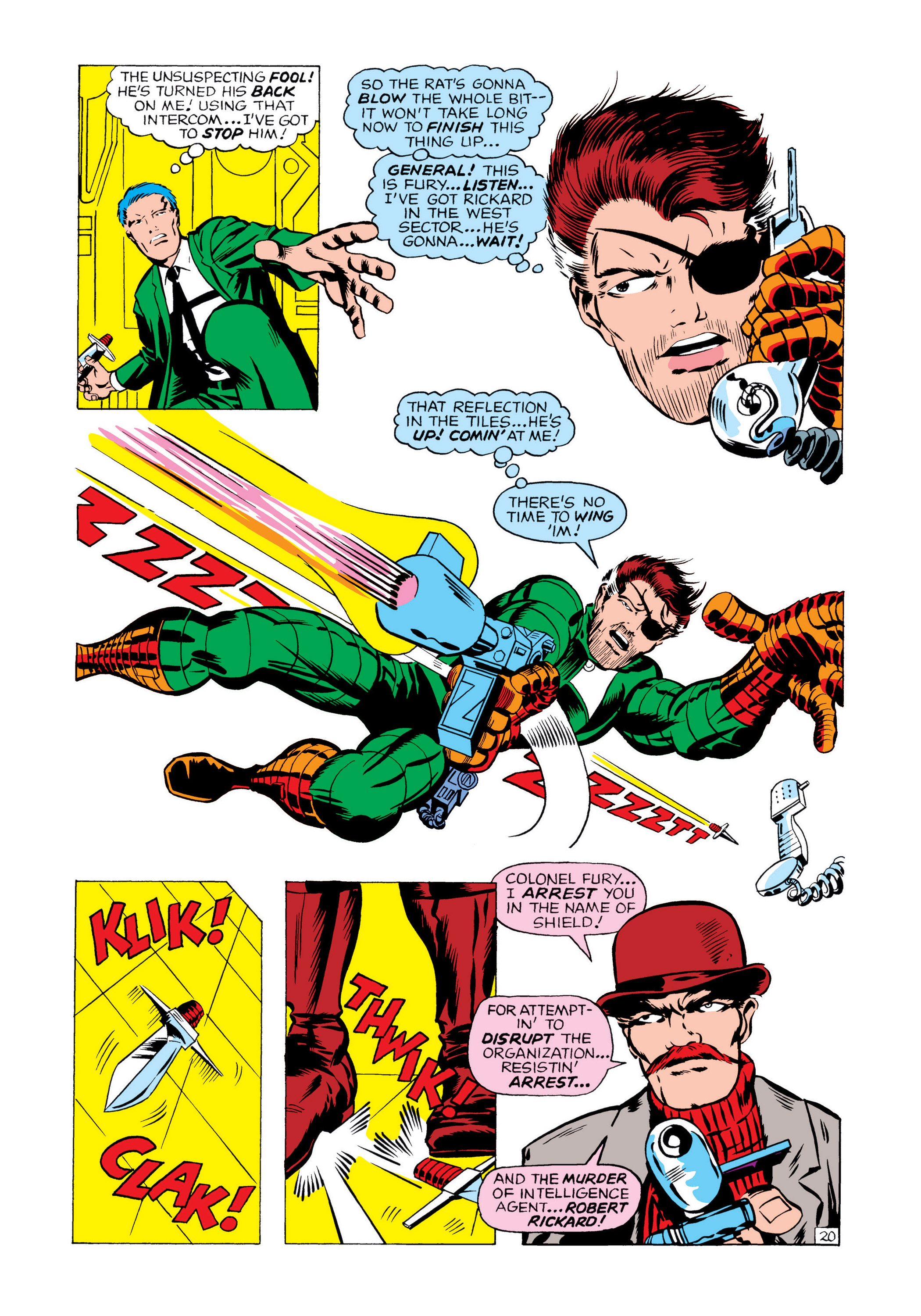 Read online Marvel Masterworks: Nick Fury, Agent of S.H.I.E.L.D. comic -  Issue # TPB 3 (Part 2) - 93