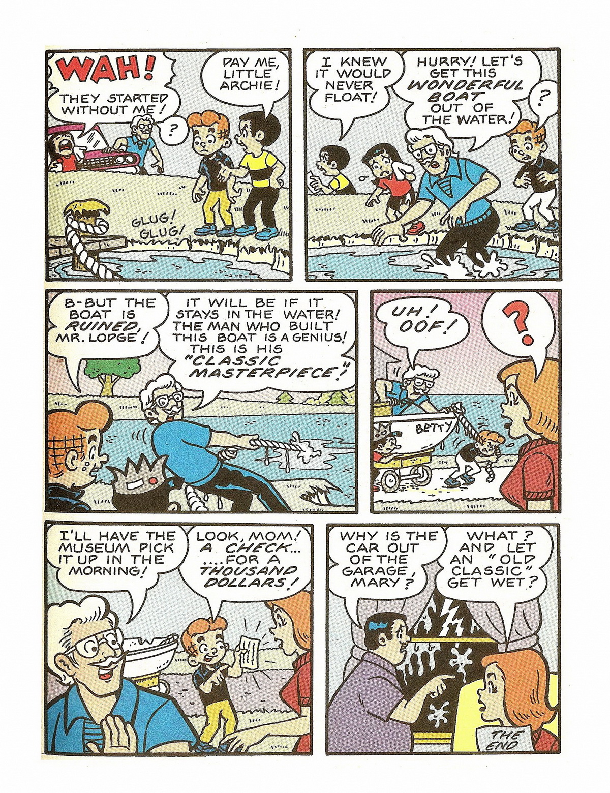 Read online Jughead's Double Digest Magazine comic -  Issue #69 - 136