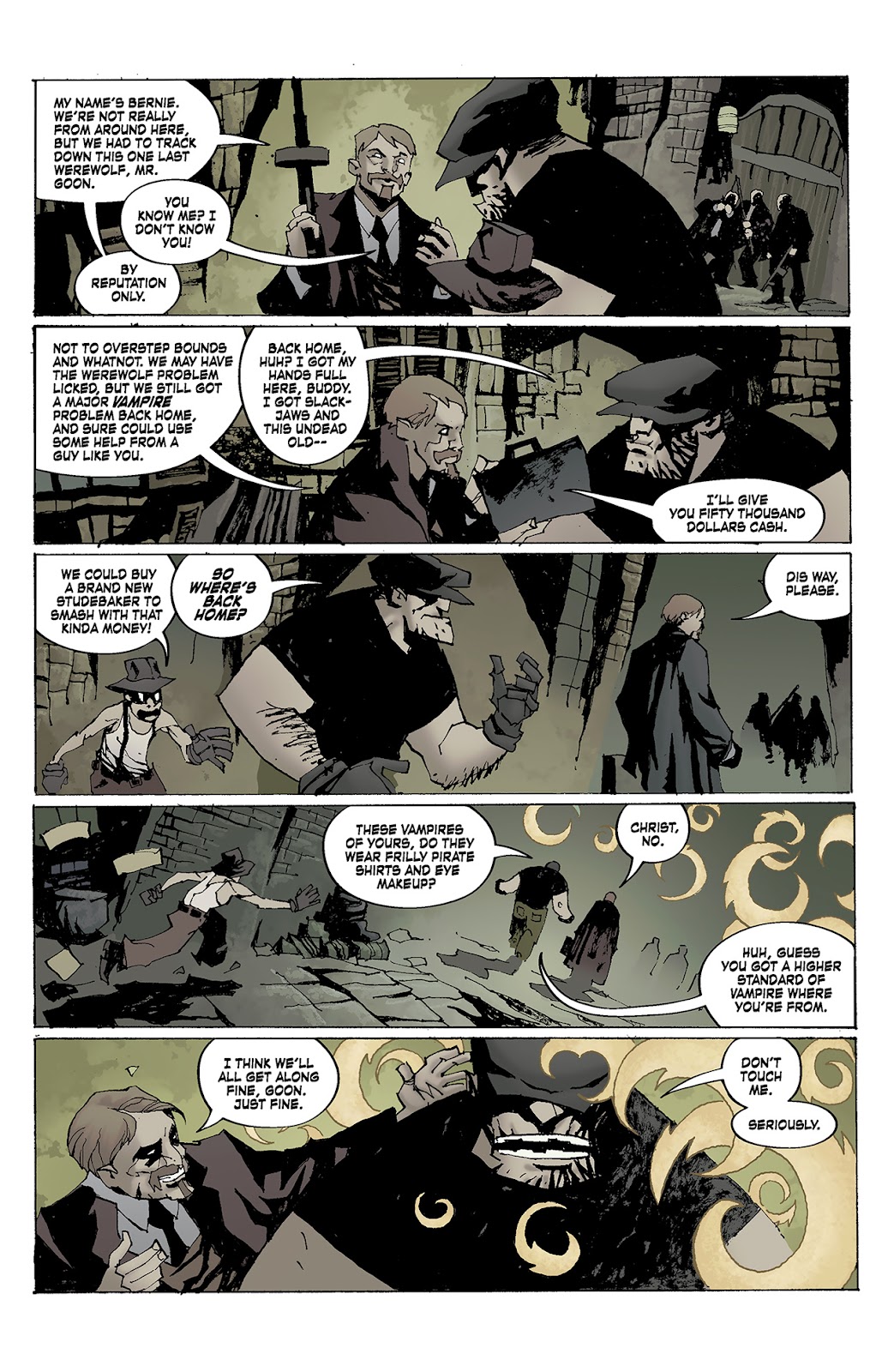 Criminal Macabre/The Goon: When Freaks Collide issue Full - Page 11