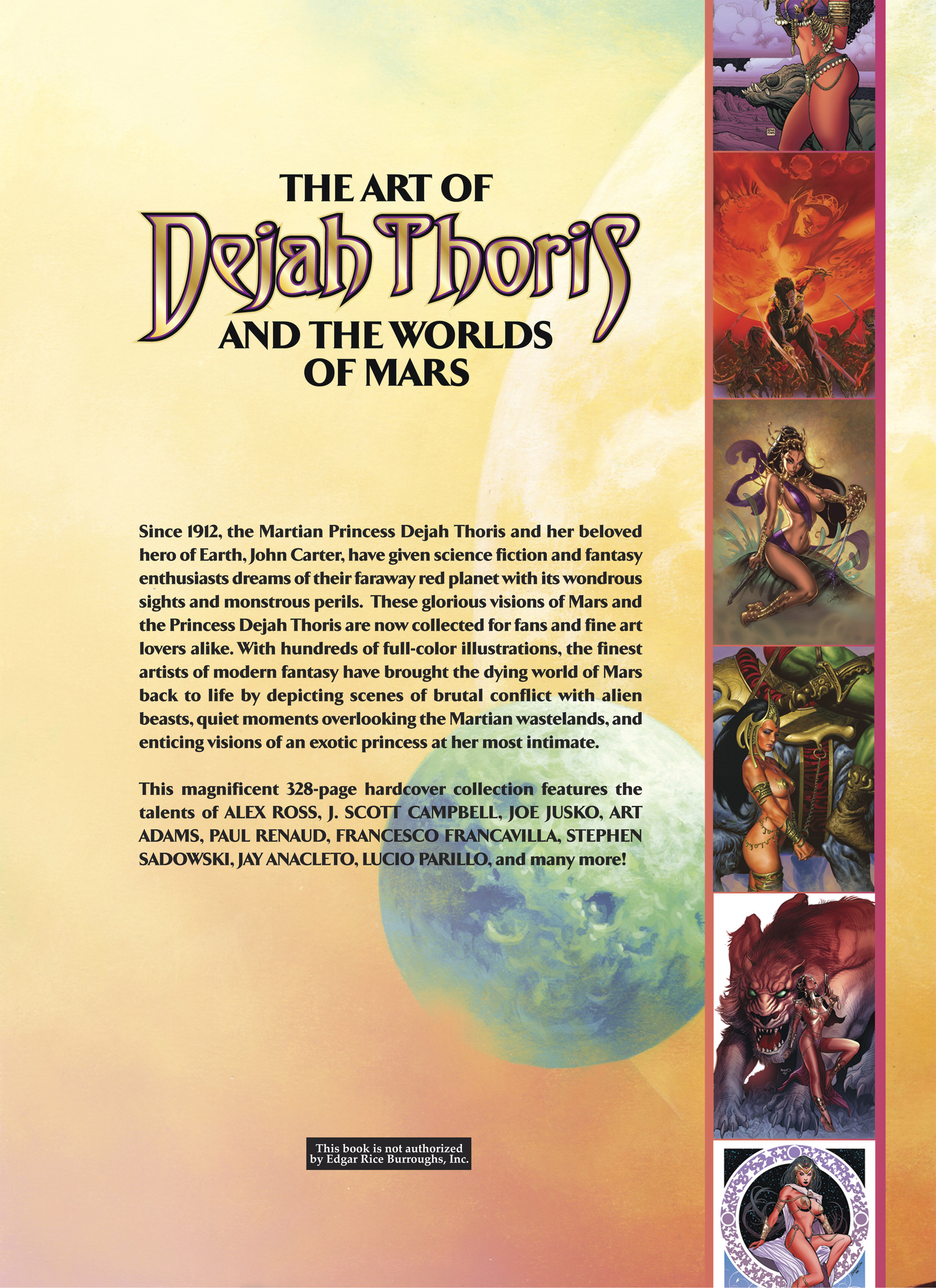 Read online The Art of Dejah Thoris and the Worlds of Mars comic -  Issue # TPB 1 (Part 1) - 2