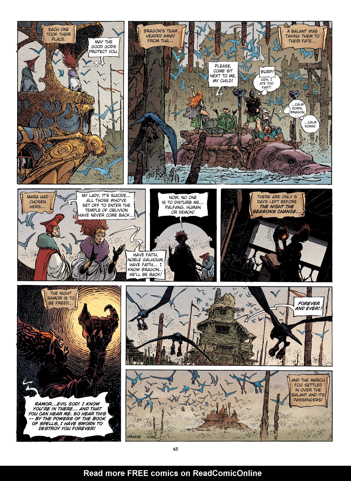 Read online The Quest for the Time Bird comic -  Issue # TPB - 66