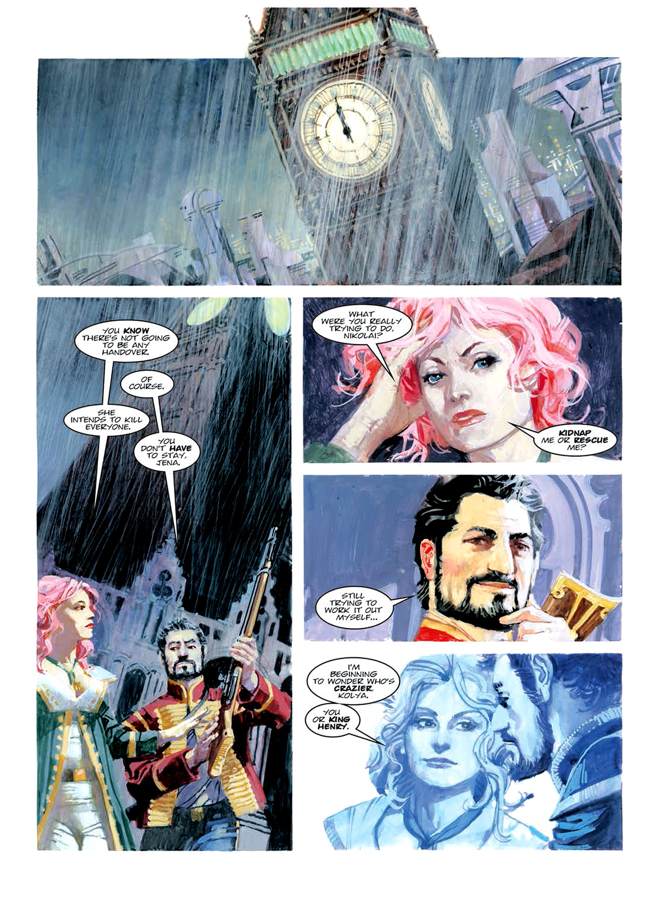 Read online Nikolai Dante comic -  Issue # TPB 7 - 24