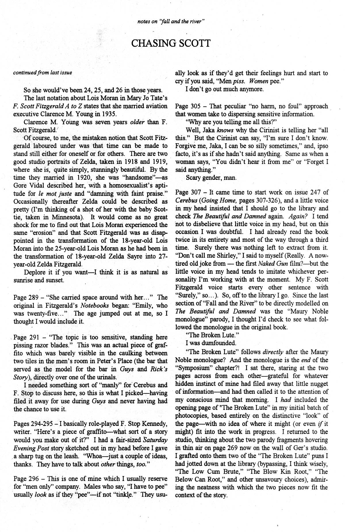 Read online Cerebus comic -  Issue #247 - 24