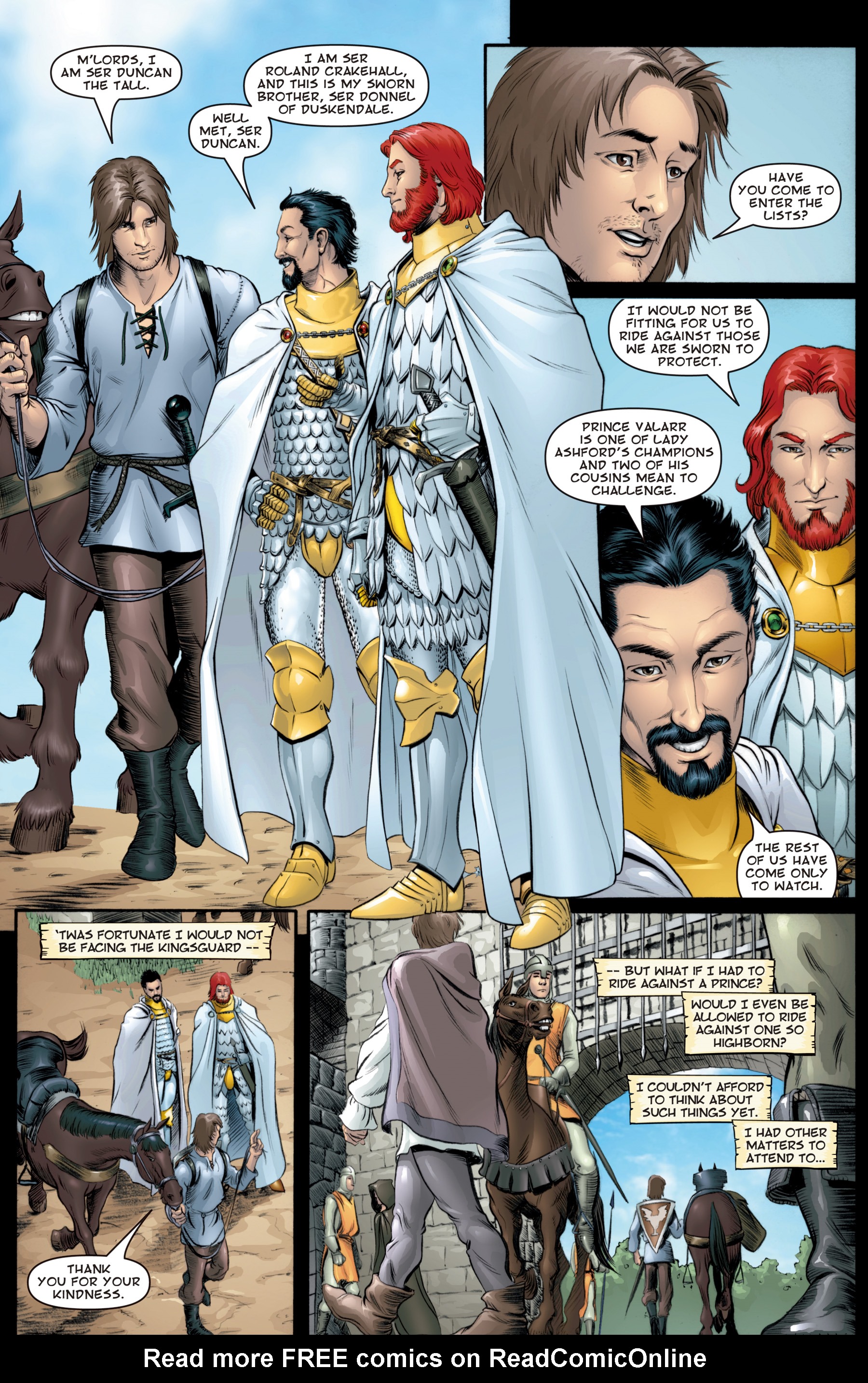 Read online The Hedge Knight: The Graphic Novel comic -  Issue # Full - 41