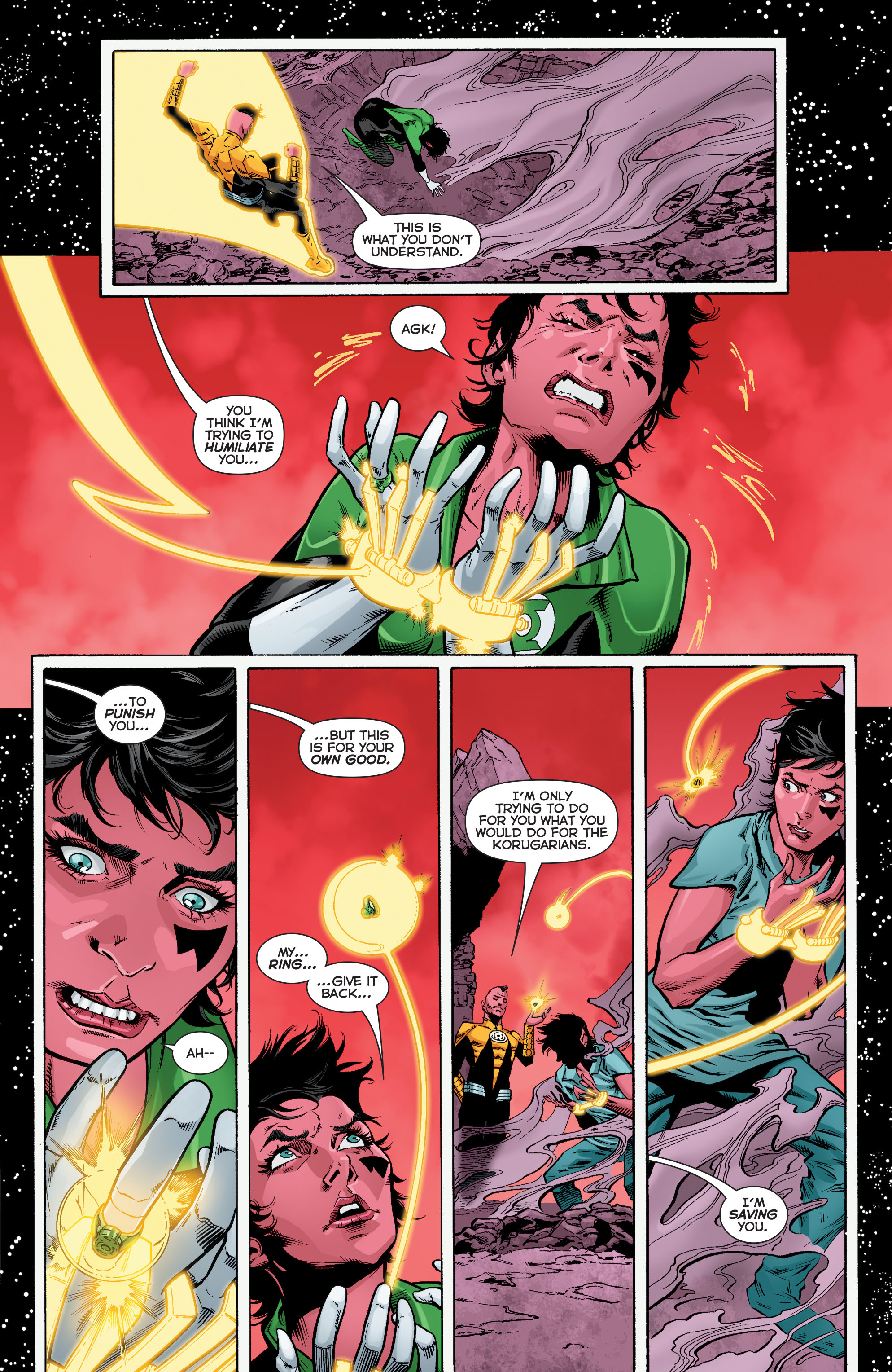 Read online Sinestro comic -  Issue #12 - 22