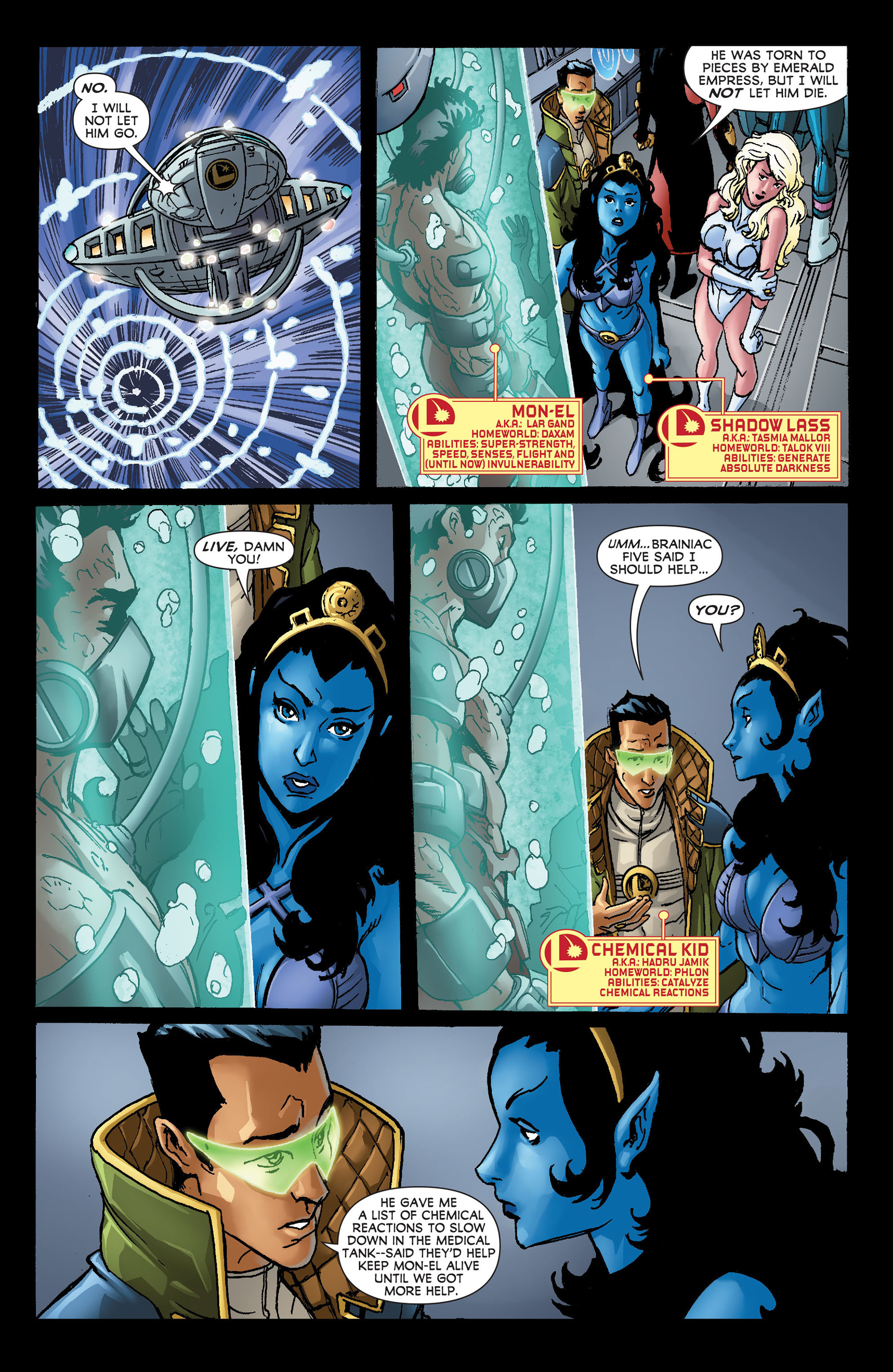 Legion of Super-Heroes (2011) Issue #21 #22 - English 8