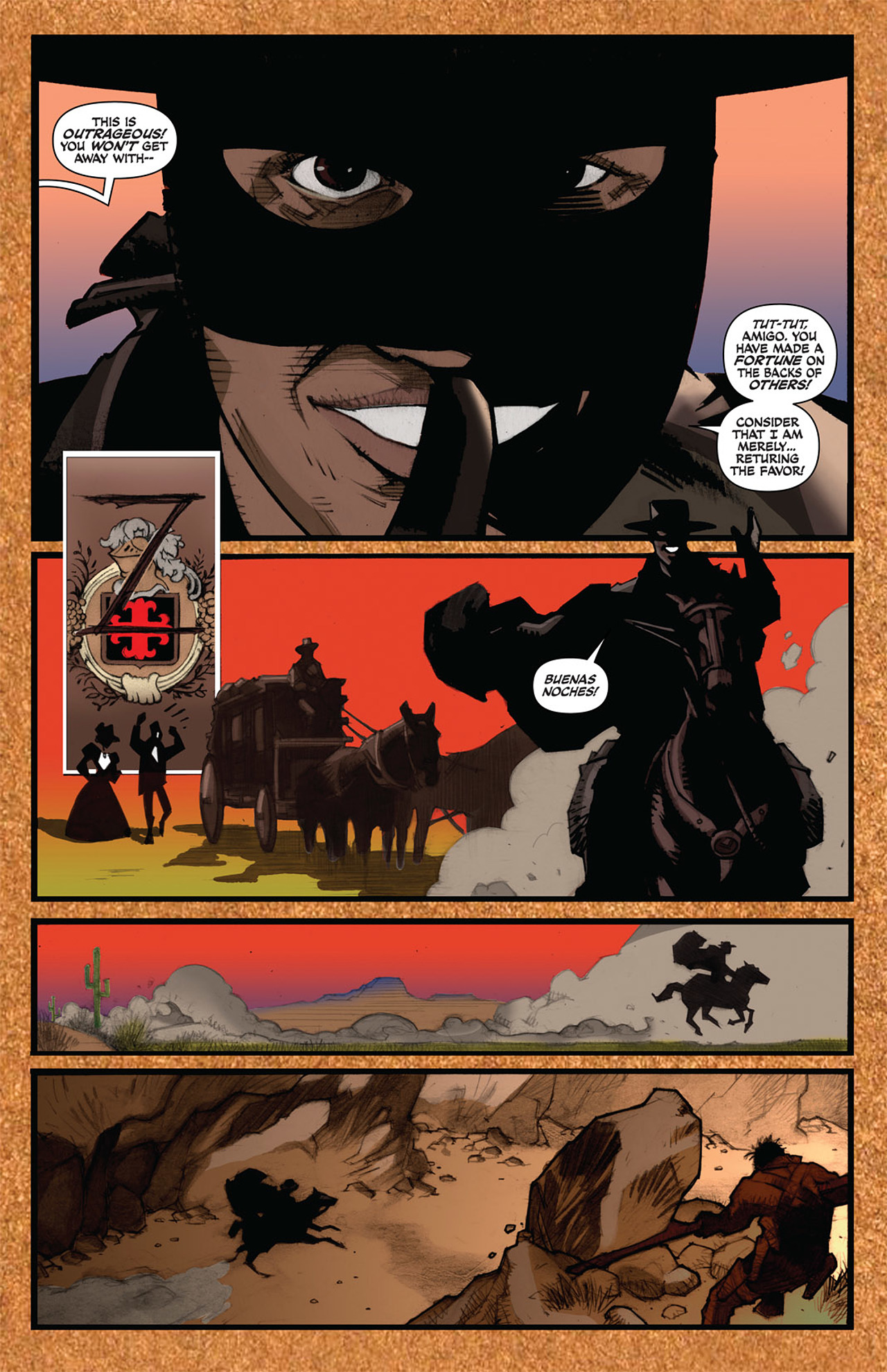 Read online Zorro Rides Again comic -  Issue #7 - 6