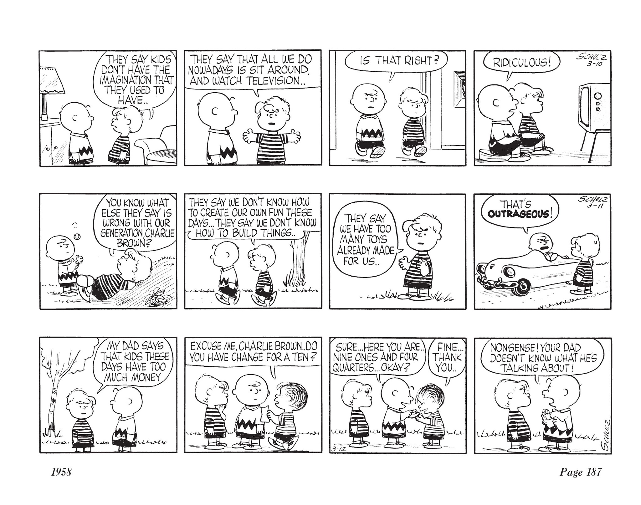 Read online The Complete Peanuts comic -  Issue # TPB 4 - 201